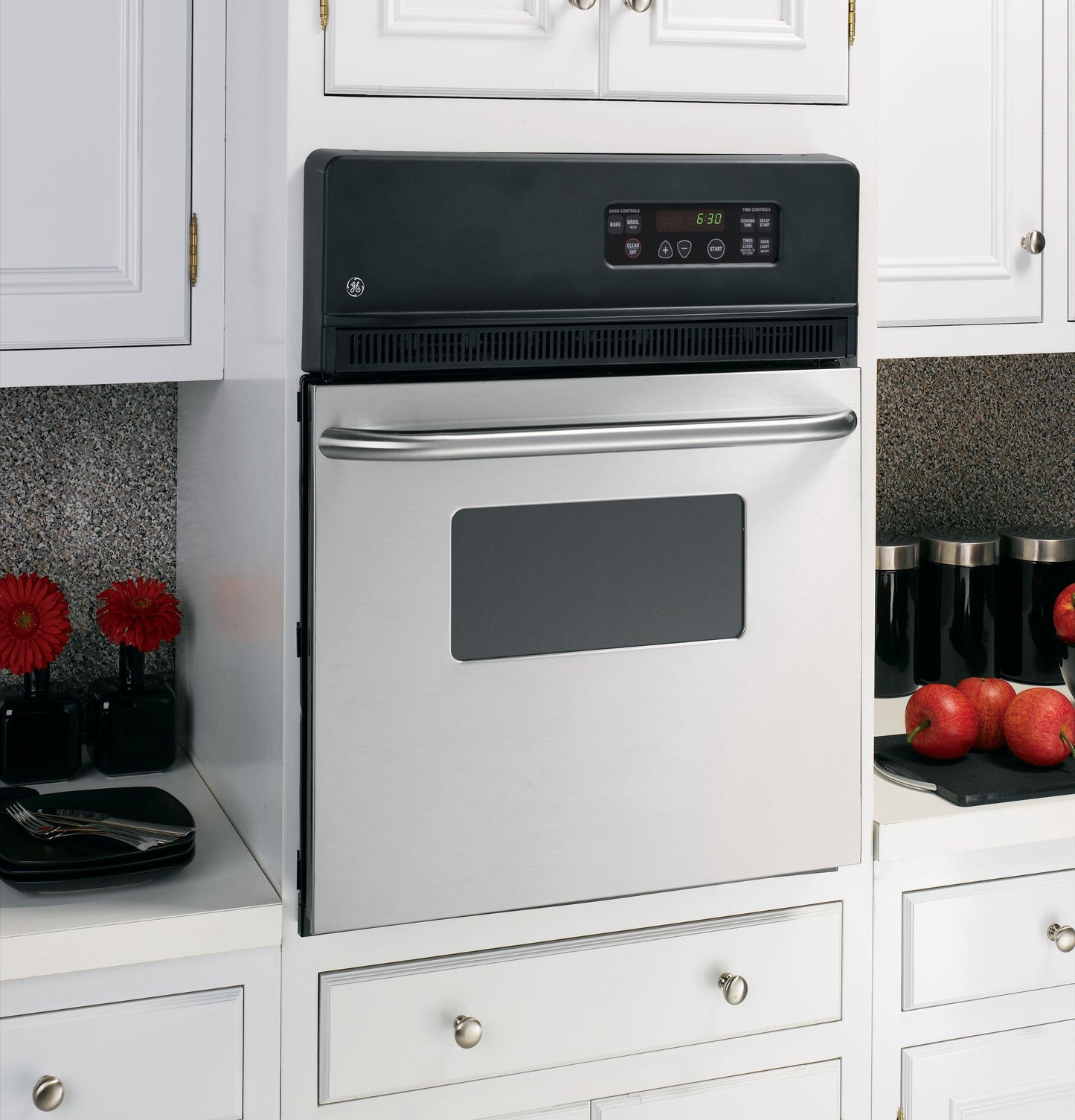 GE APPLIANCES JRS06SKSS GE Appliances 24"" Electric Single Standard Clean Wall Oven