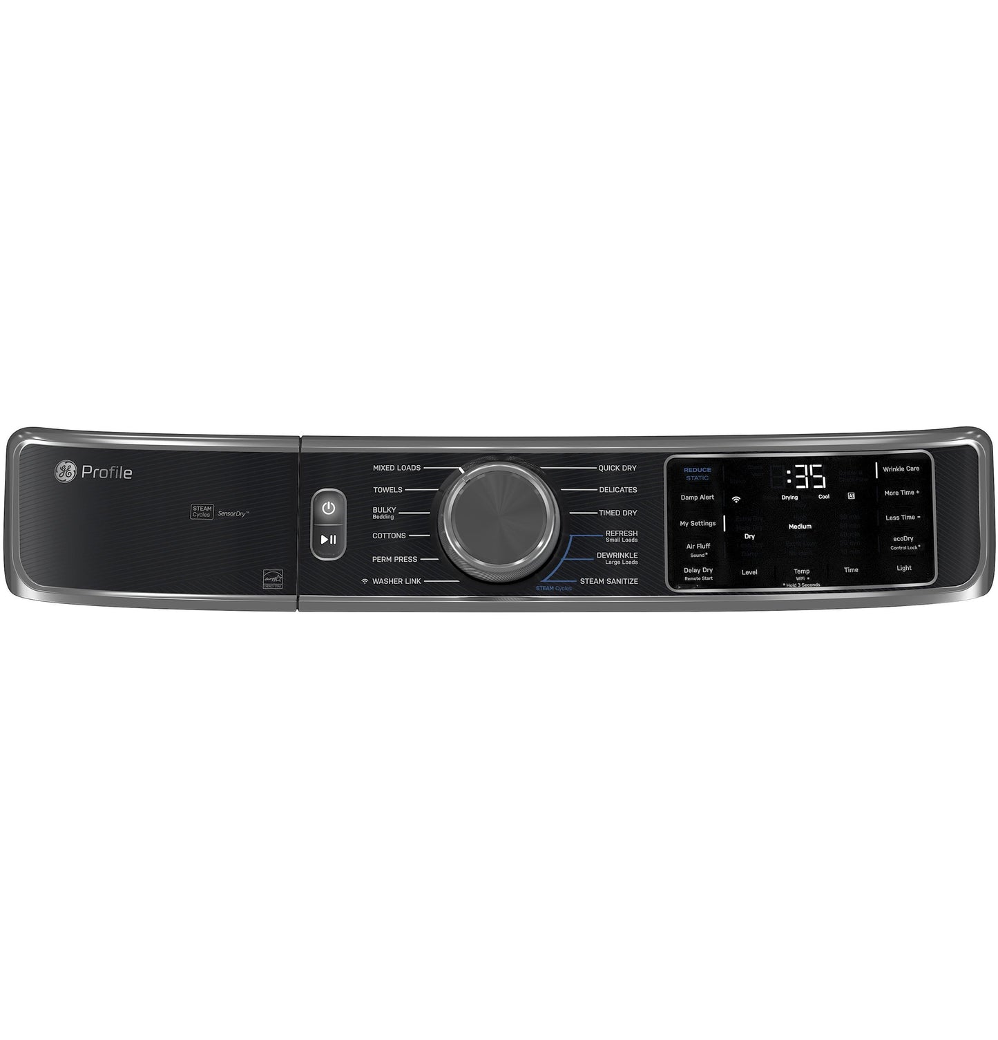 GE APPLIANCES PFD95GSPWDS GE Profile Energy Star 7.8 Cu. Ft. Capacity Smart Front LOAD...