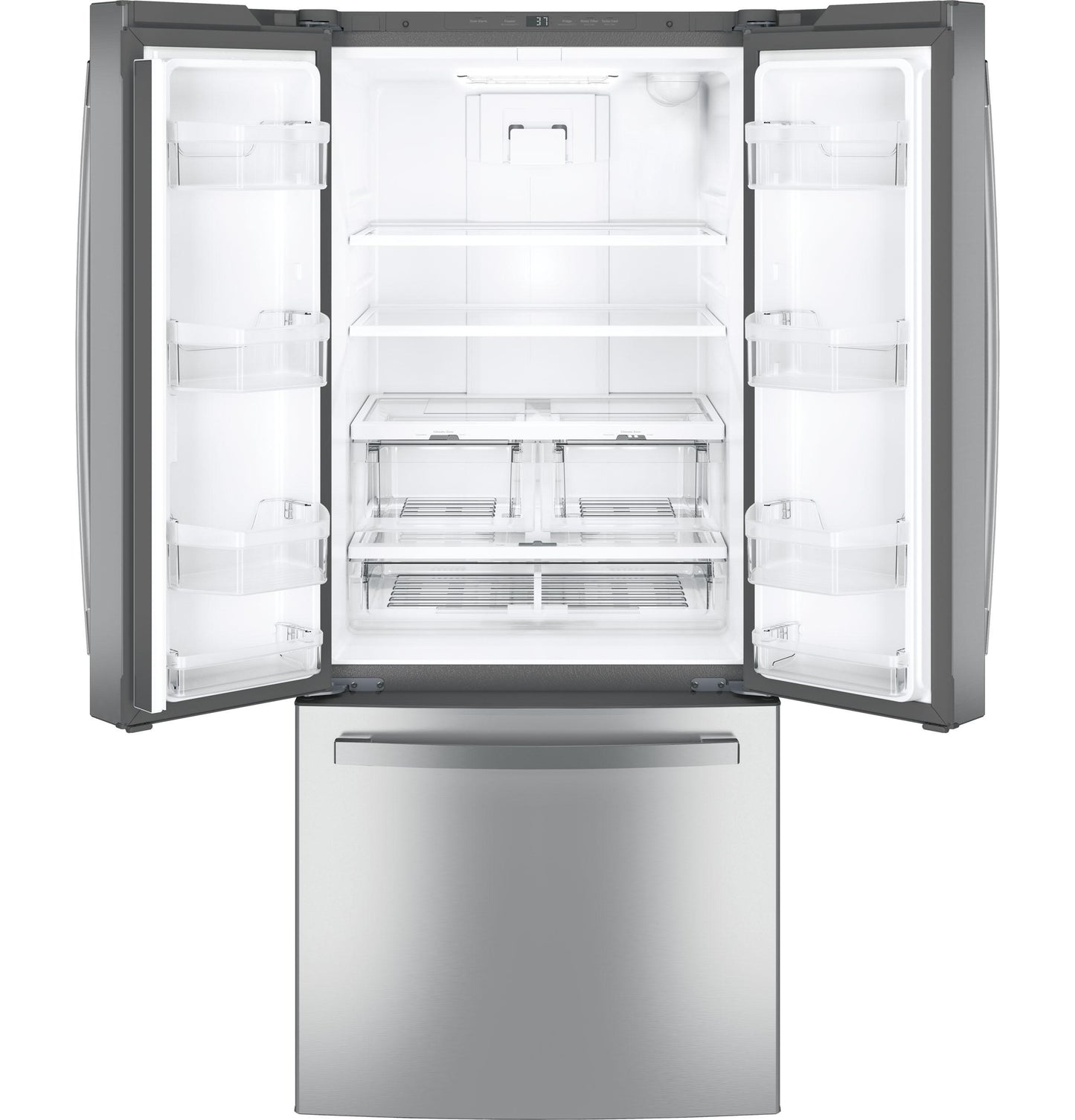 GE APPLIANCES GNE21FYKFS Ge Energy Star 20.8 Cu. Ft. French-door Refrigerator