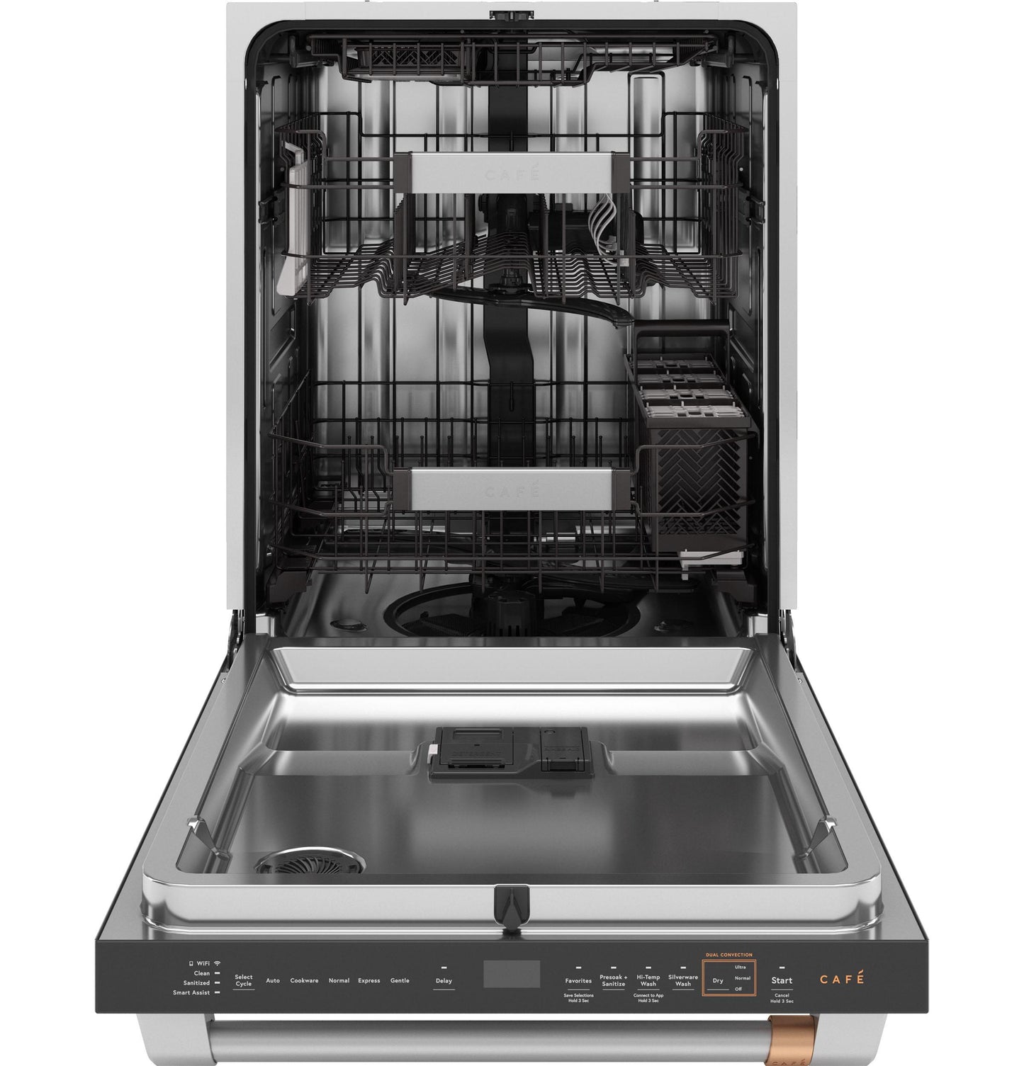 CAFE CDT888P2VS1 Cafe Customfit Energy Star Stainless Interior Smart DISHW...