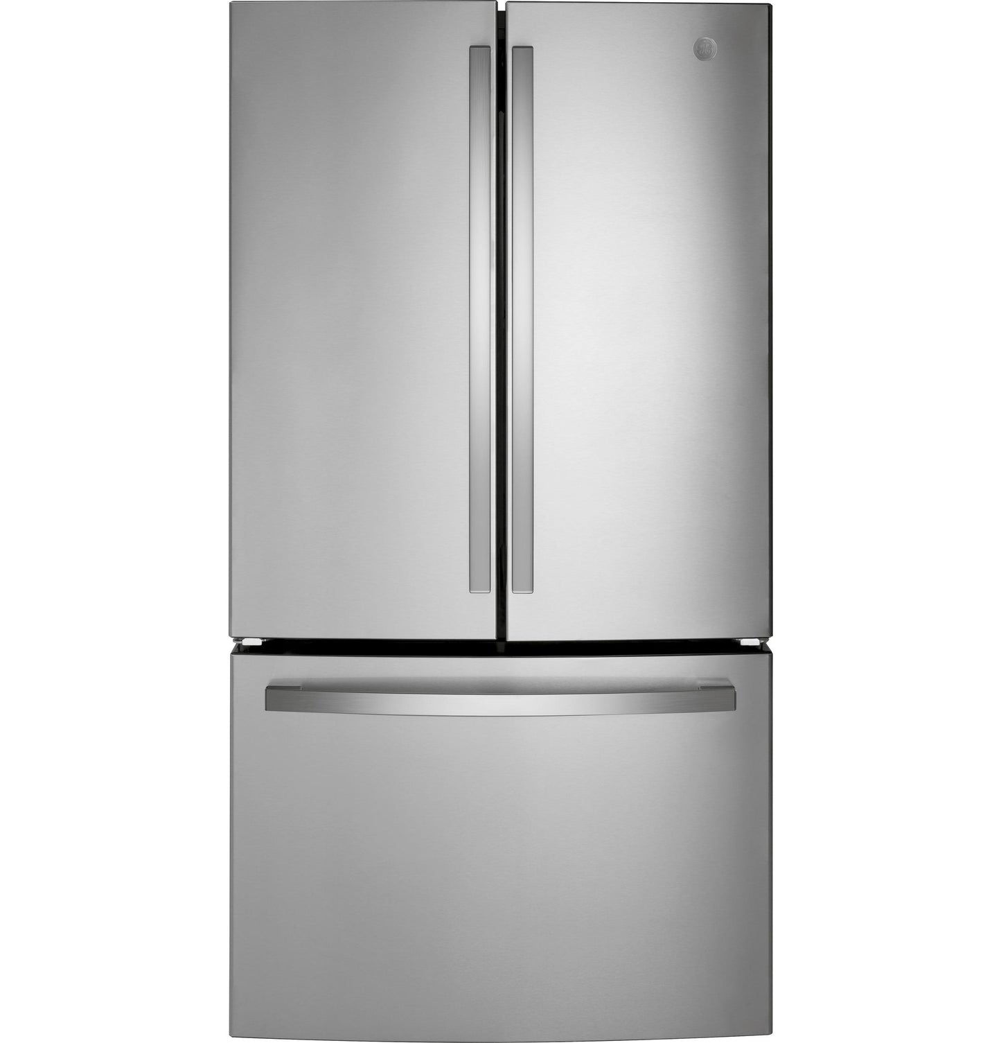 GE APPLIANCES GNE27JYMFS Ge Energy Star 27.0 Cu. Ft. Fingerprint Resistant FRENCH-DOOR...