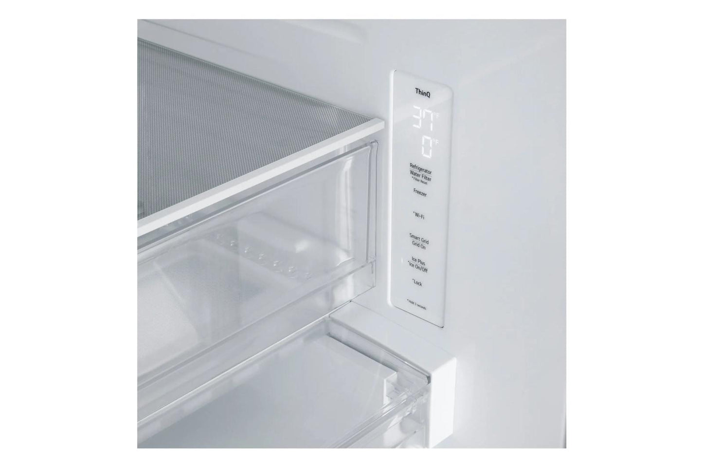 LG LF25H6330S 25 CU.FT. 3-door French Door Refrigerator With New Hybrid Handle DE...