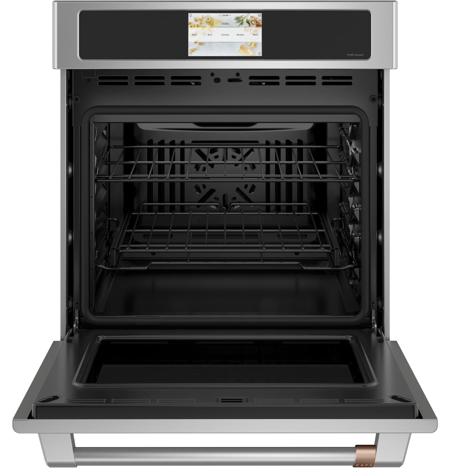 CAFE CKS70DP2NS1 Cafe Cafe 27"" Built-in Single Electric Convection Wall Oven