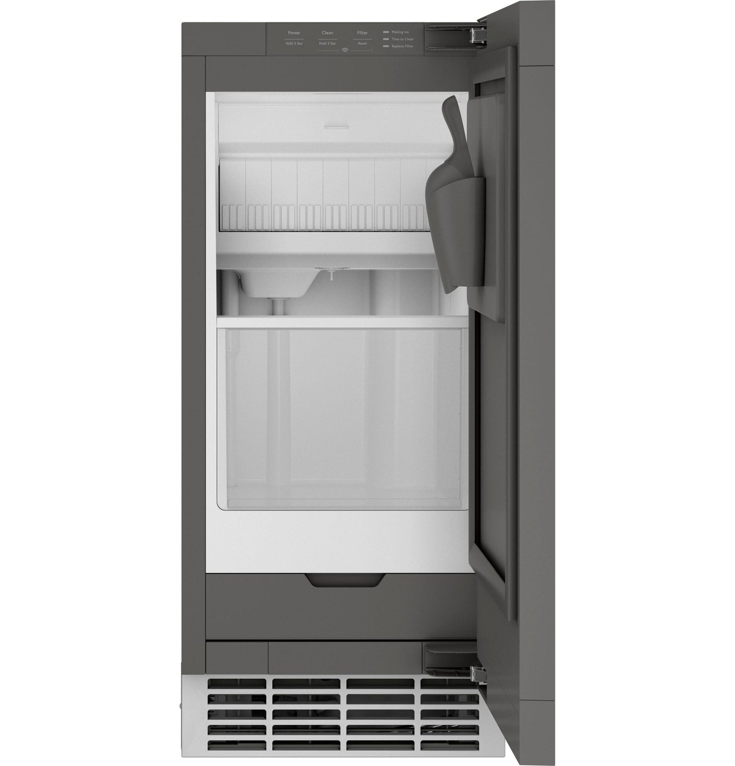 GE APPLIANCES UCC15NPRII GE Appliances Ice Maker 15-inch - Clear Ice