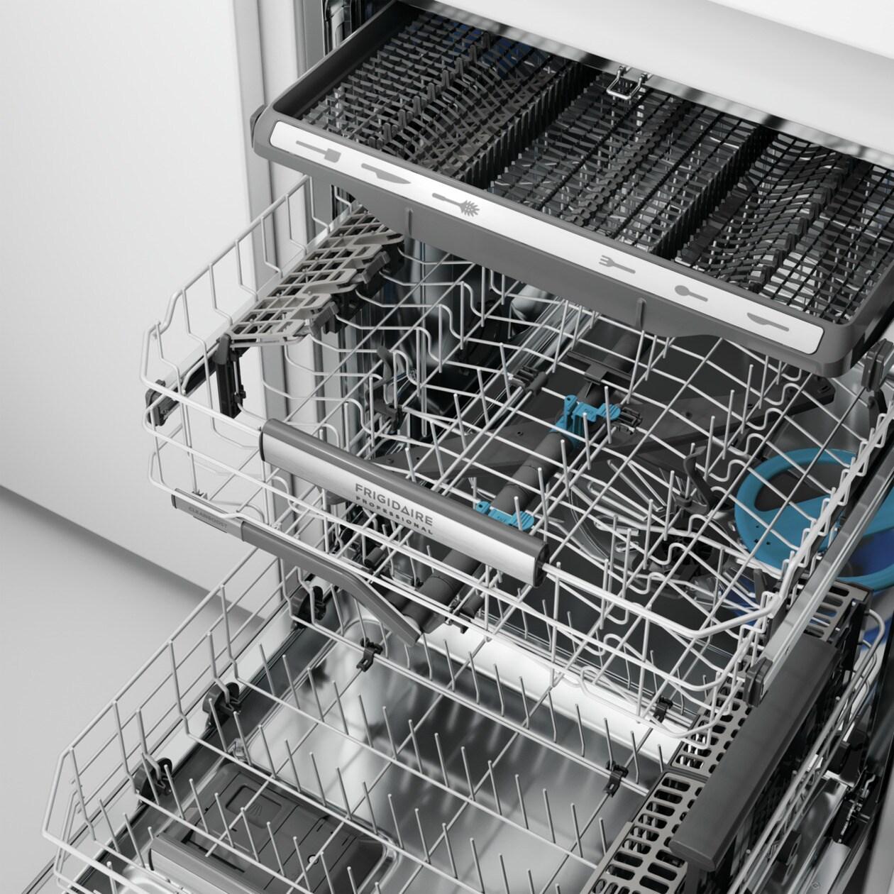 FRIGIDAIRE PDSH4816AF Frigidaire Professional 24"" Stainless Steel Tub Built-in DISHWASHER...