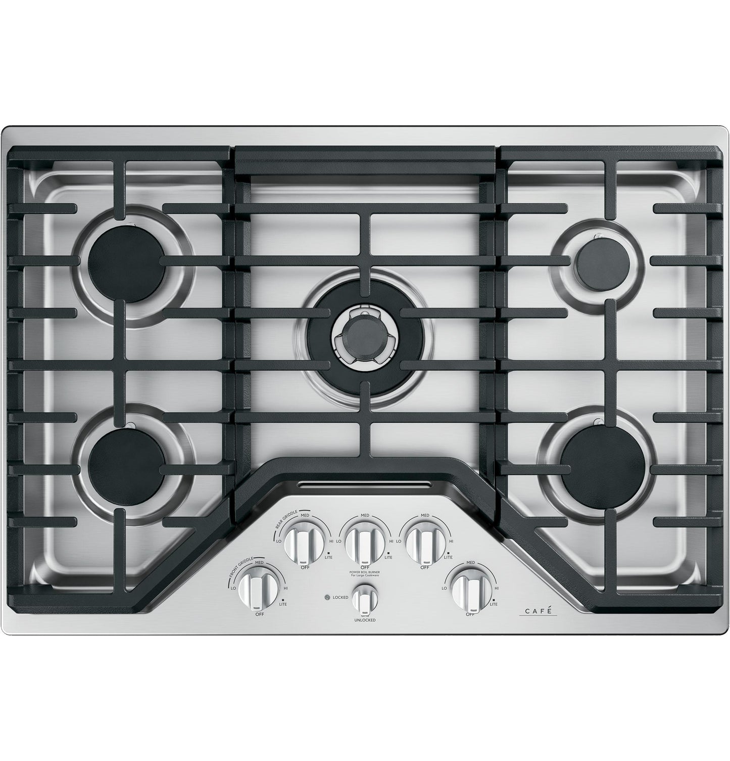 CAFE CGP95302MS1 Cafe Cafe 30"" Built-in Gas Cooktop