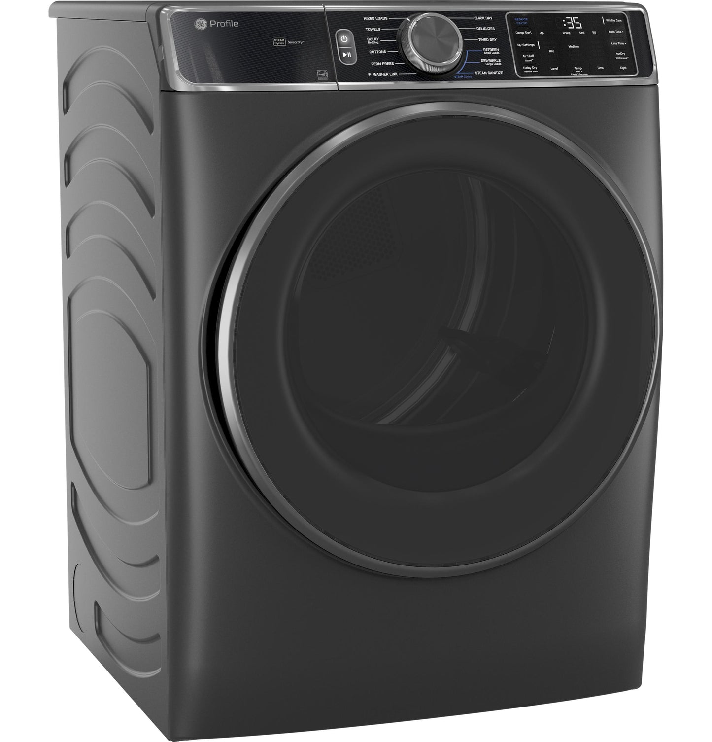 GE APPLIANCES PFD95GSPWDS GE Profile Energy Star 7.8 Cu. Ft. Capacity Smart Front LOAD...