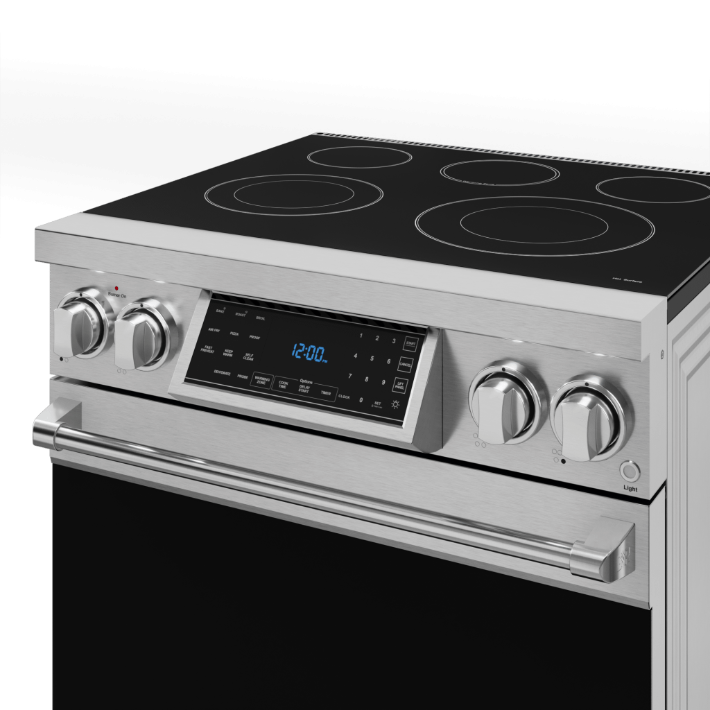 THOR KITCHEN RSE30 30 Inch Professional Electric Range With Tilt Panel Touch Control I...