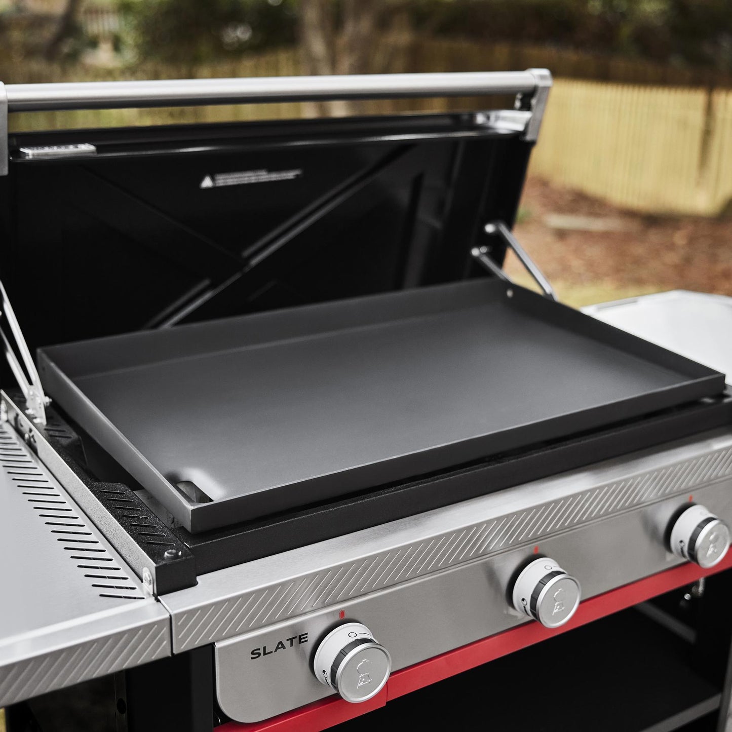 WEBER 1500014 Weber Slate 30"" Rust-resistant Griddle - Black