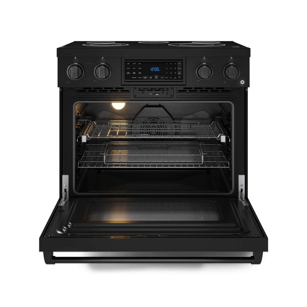 THOR KITCHEN RSE36B 36 Inch Professional Electric Range With Tilt Panel Touch Control I...