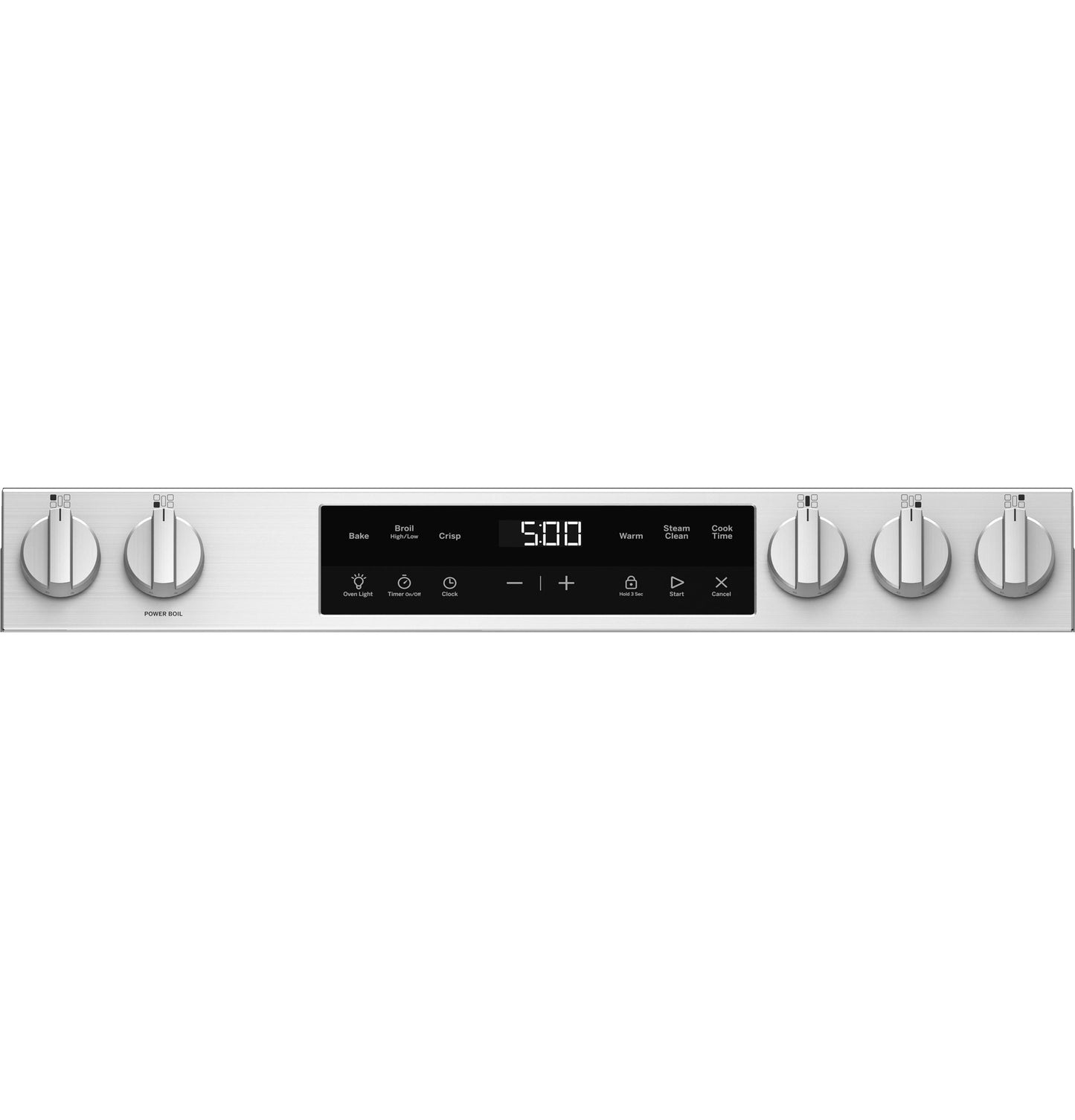 GE APPLIANCES GGS500SVSS Ge 30"" Slide-in Front Control Gas Range With Crisp Mode