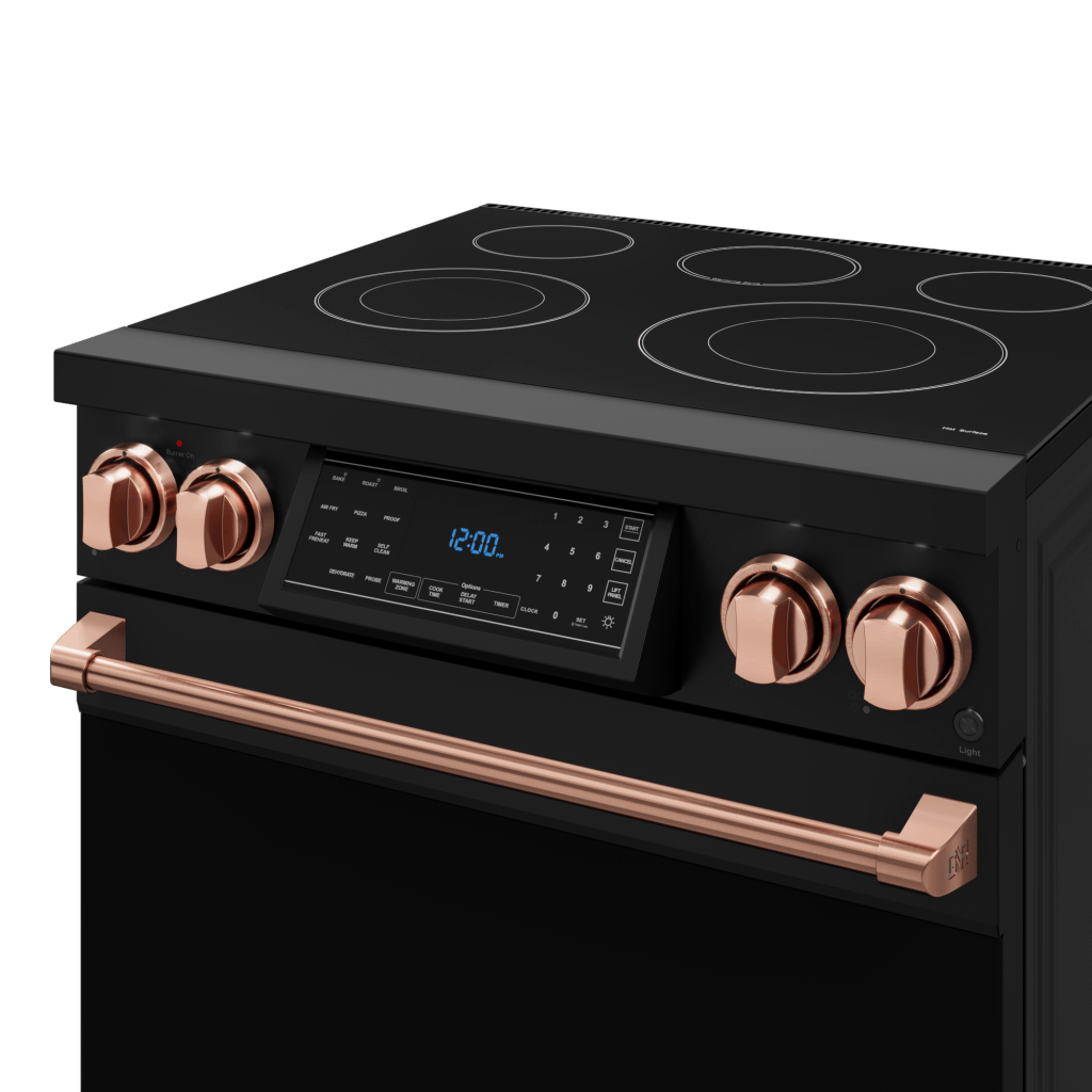 THOR KITCHEN RSE30BRSG 30 Inch Professional Electric Range With Tilt Panel Touch Control I...