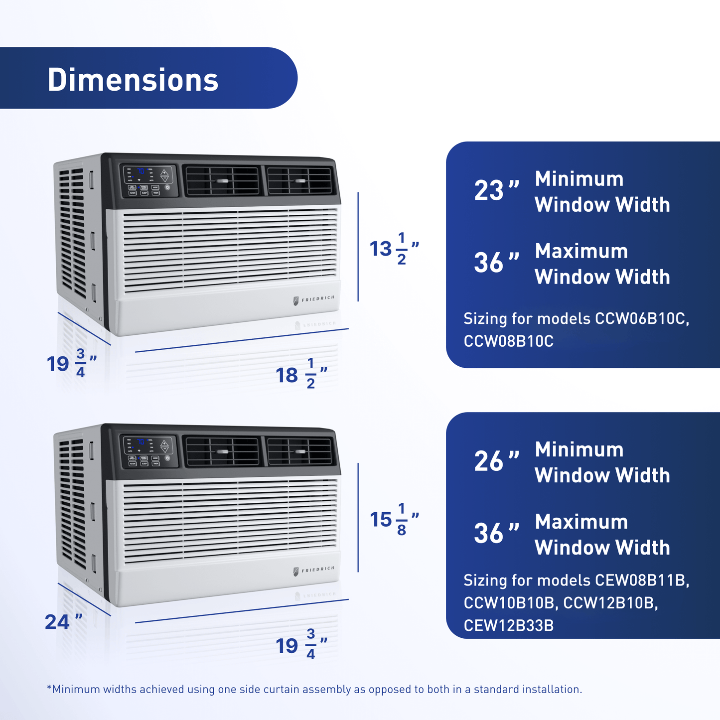FRIEDRICH CCW12B10B Friedrich Chill Premier Ccw12b10b