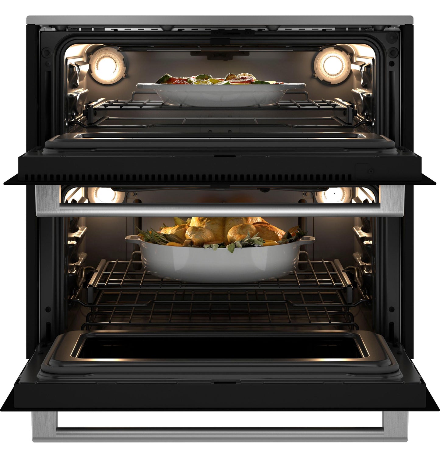 CAFE CTS92DM2NS5 Cafe Minimal Series 30"" Smart Built-in Twin Flex Single Wall ...