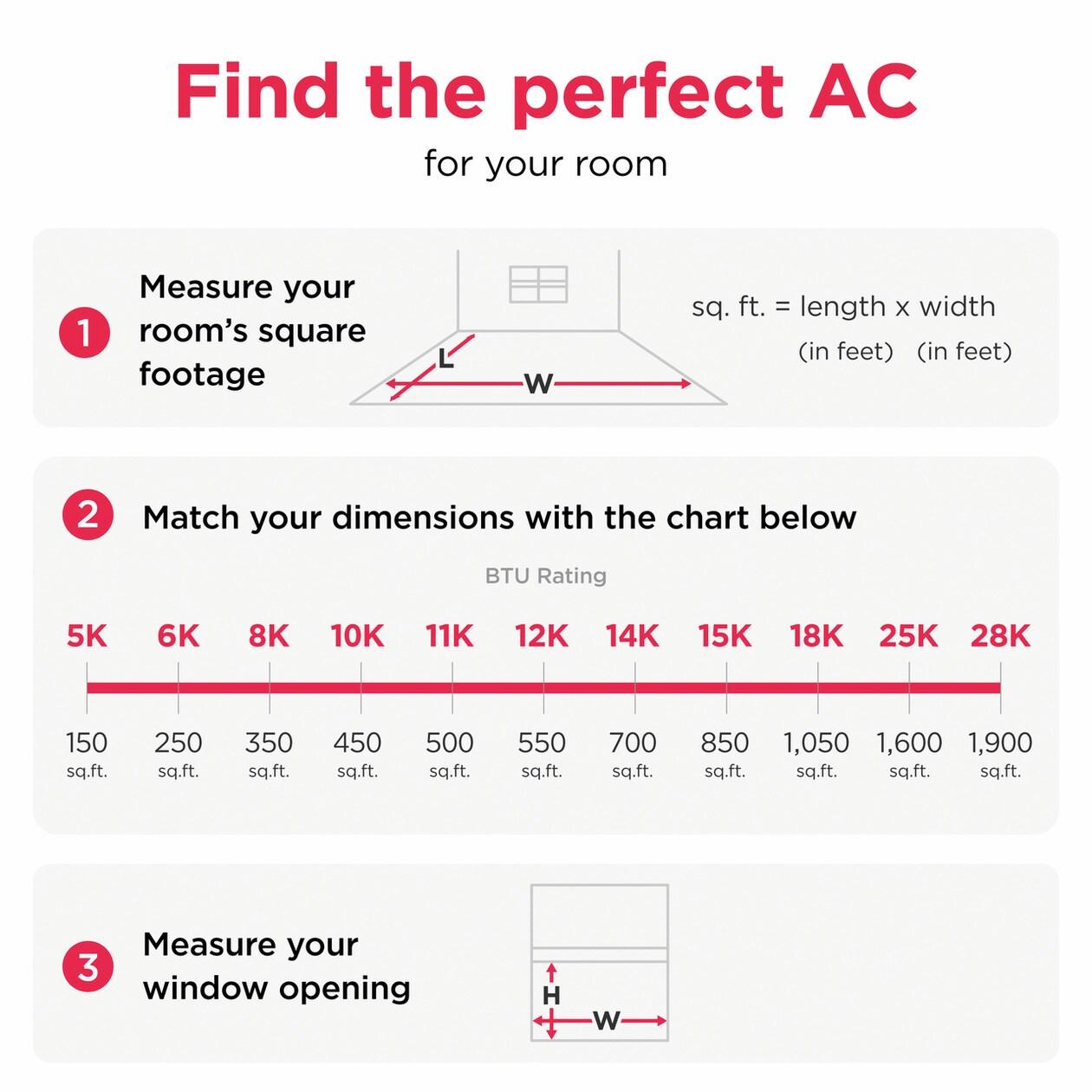 FRIGIDAIRE GHWQ085WD1 Frigidaire Gallery 8,000 BTU U-shape Window Room Air Conditioner WI...
