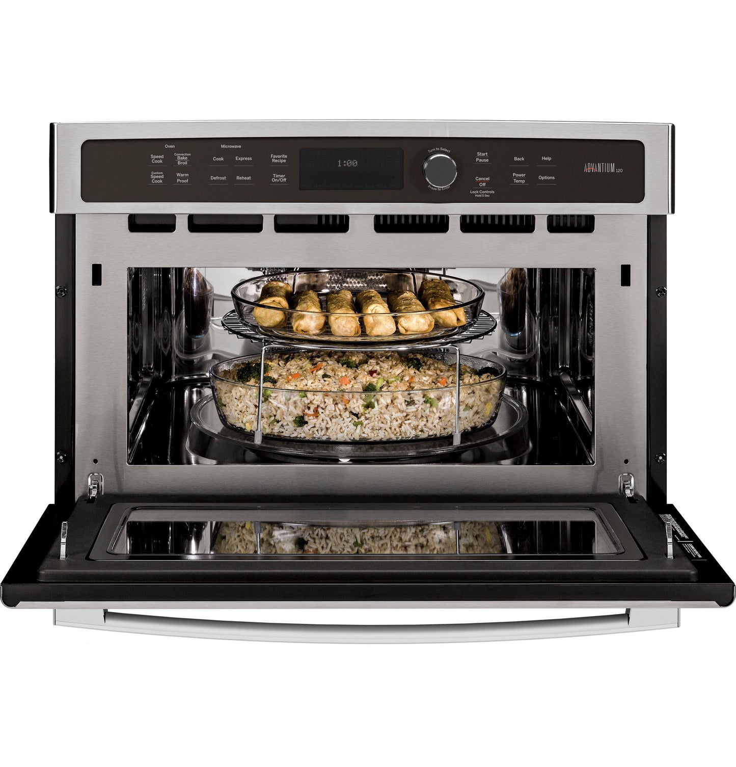 GE APPLIANCES PSB9100SFSS GE Profile Series Advantium 120v - 27 In. Wall Oven
