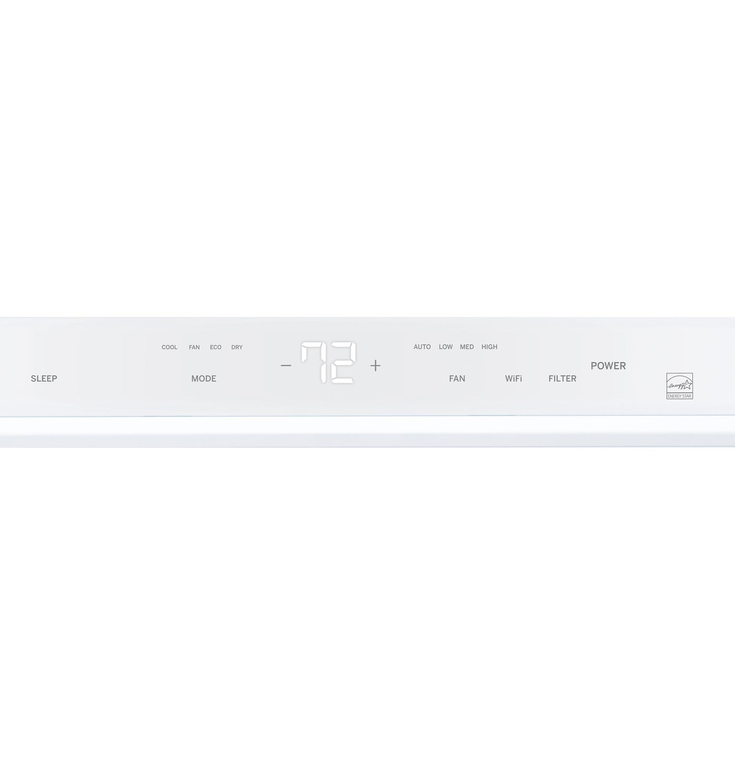 GE APPLIANCES AJCQ10DWH Ge 230/208 Volt Built-in Cool-only Room Air Conditioner