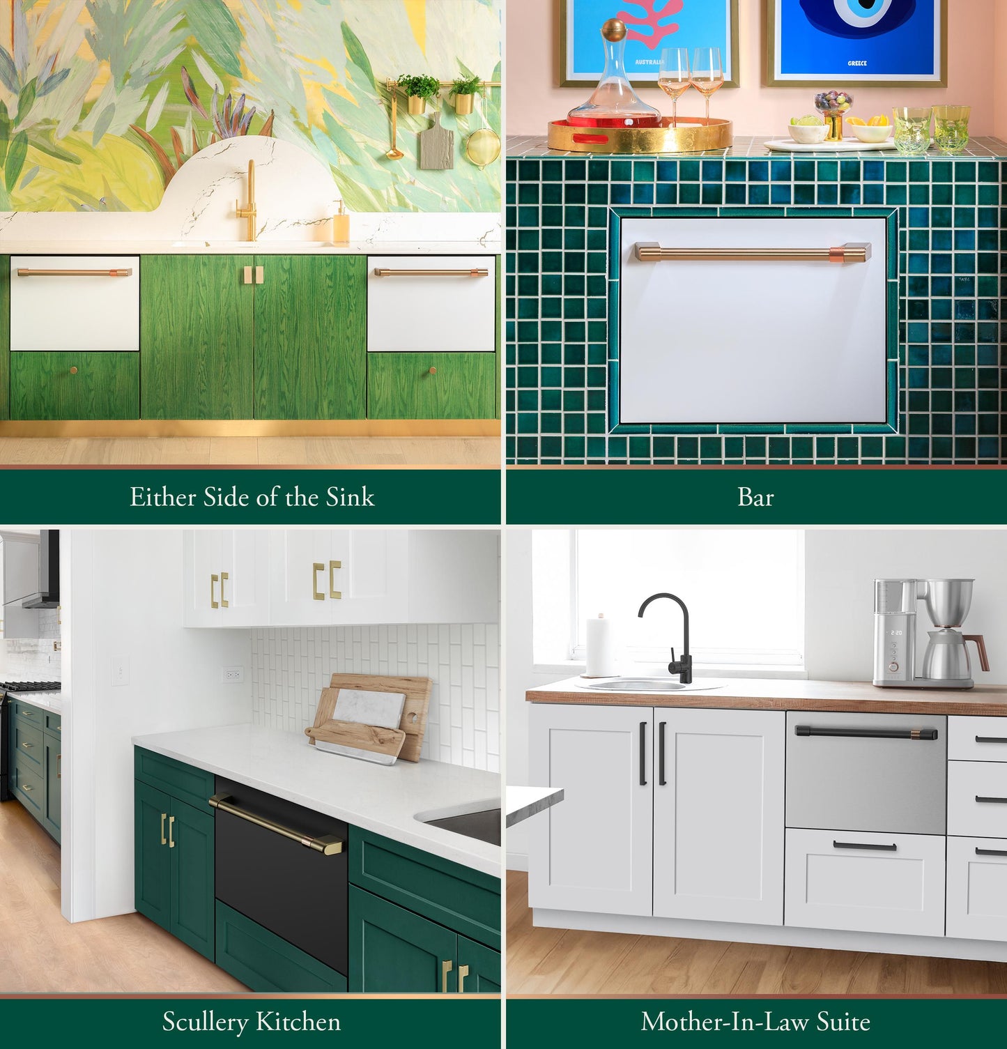 CAFE CDD220P2WS1 Cafe Cafe Energy Star Smart Single Drawer Dishwasher