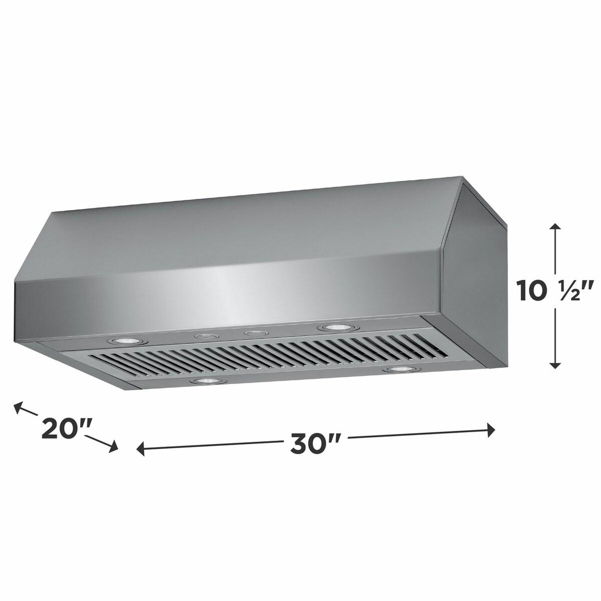 FRIGIDAIRE FHWC3050RS Frigidaire Professional 30'' Under Cabinet Range Hood