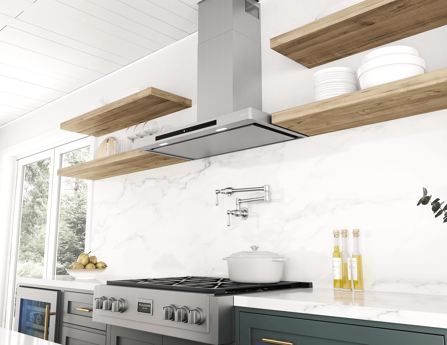 ZEPHYR DVSE30ASSX Zephyr 30"" Vista Wall