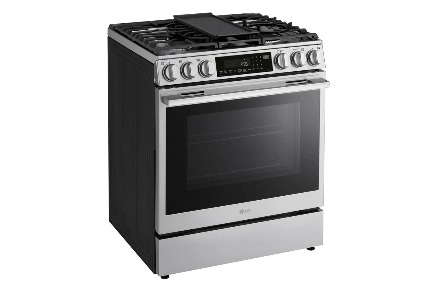 LG LSGL6337X 6.3 Cu Ft. Smart Gas Slide-in Range With Instaview, Probake CONV...