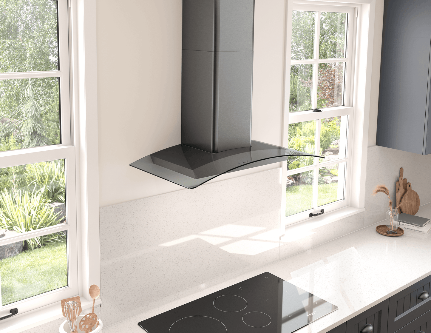 ZEPHYR ZRVM90CBSGG Zephyr 36"" Ravenna Wall