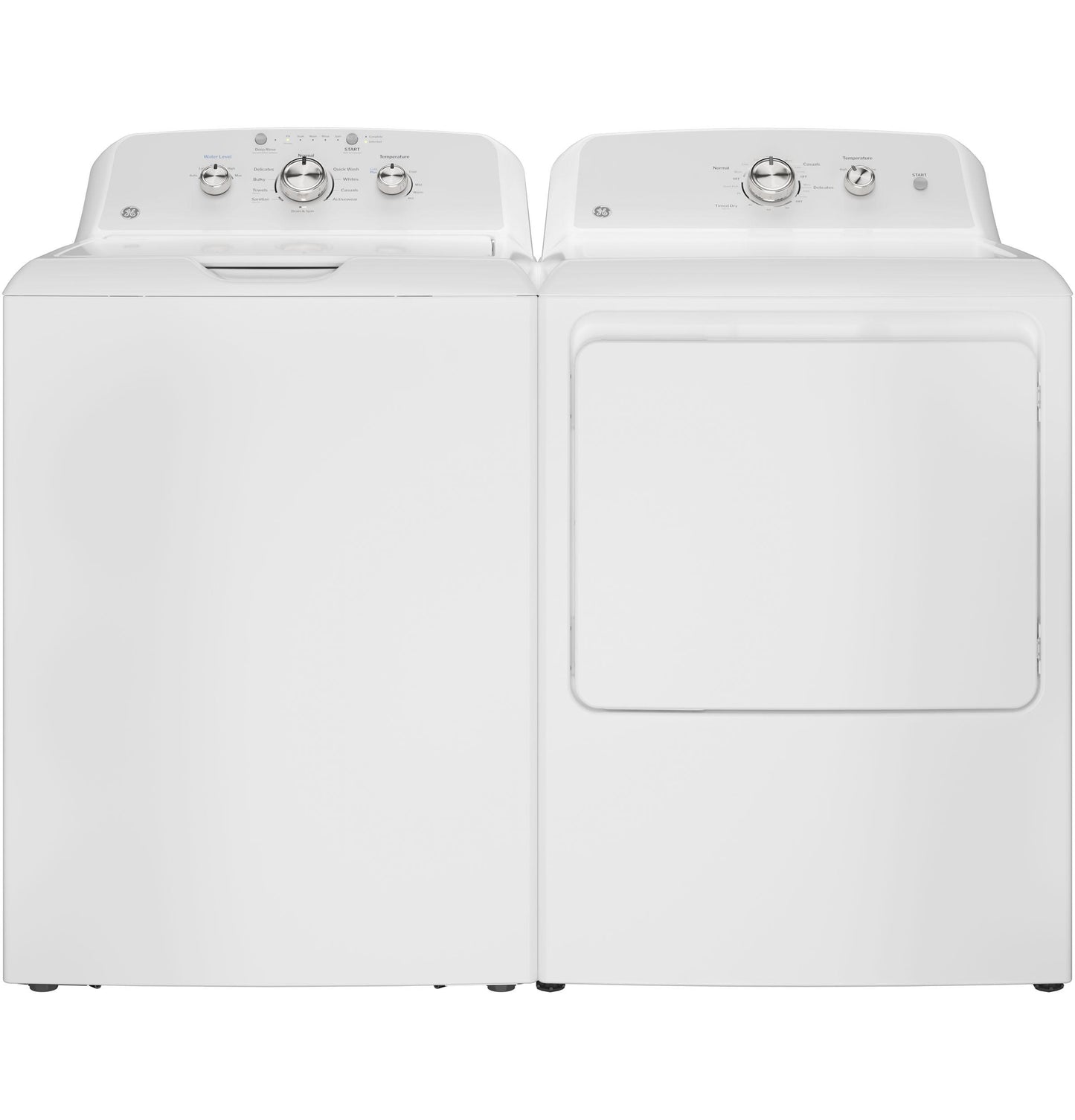 GE APPLIANCES GTX38GASWWS Ge 6.2 Cu. Ft. Capacity Gas dryer With Up To 120 Ft. VENT...