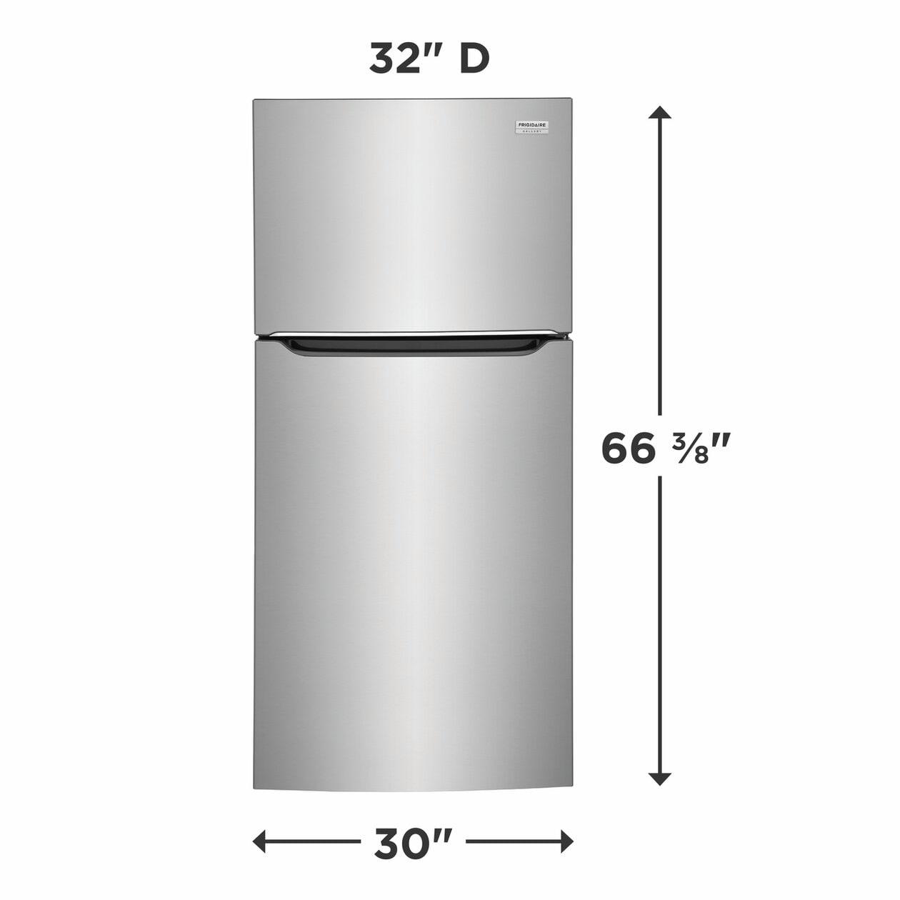 FRIGIDAIRE GRTE2055AF 20 Cu. Ft. Garage Ready Top Freezer Refrigerator