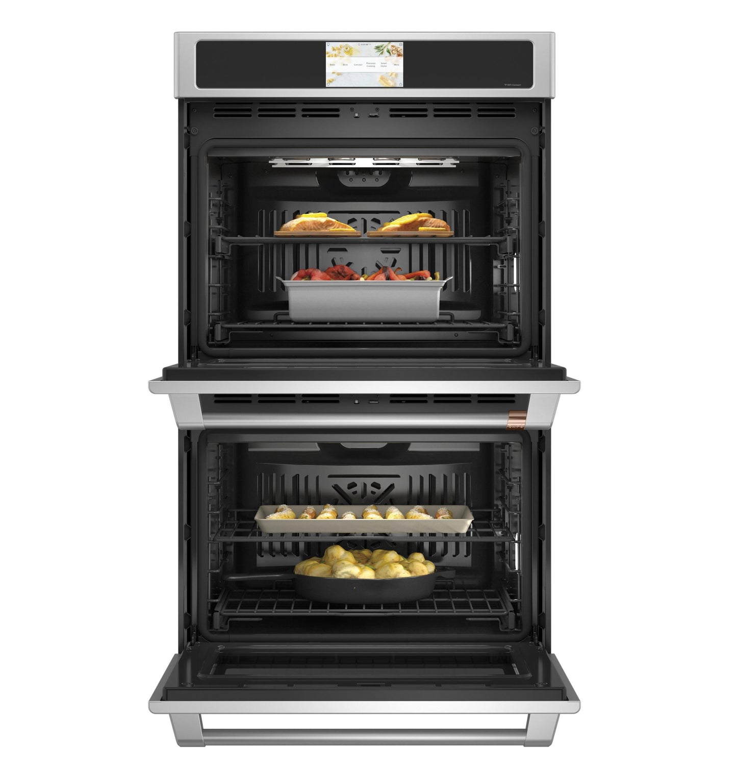 CAFE CTD90DP2NS1 Cafe Professional Series 30"" Smart Built-in Convection DOUBLE...
