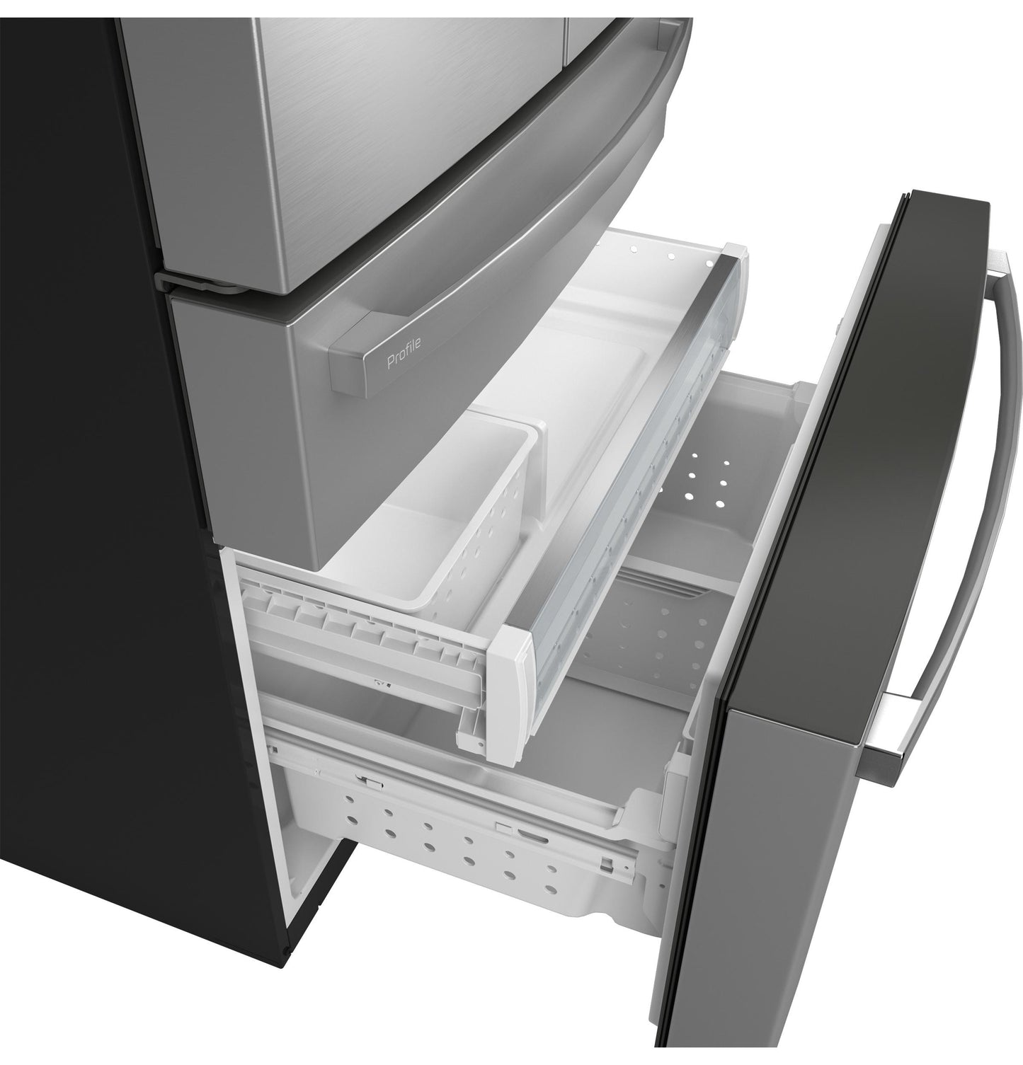 GE APPLIANCES PJE23BYWFS GE Profile Series Energy Star 23.2 Cu. Ft. Smart COUNTER-DEP...