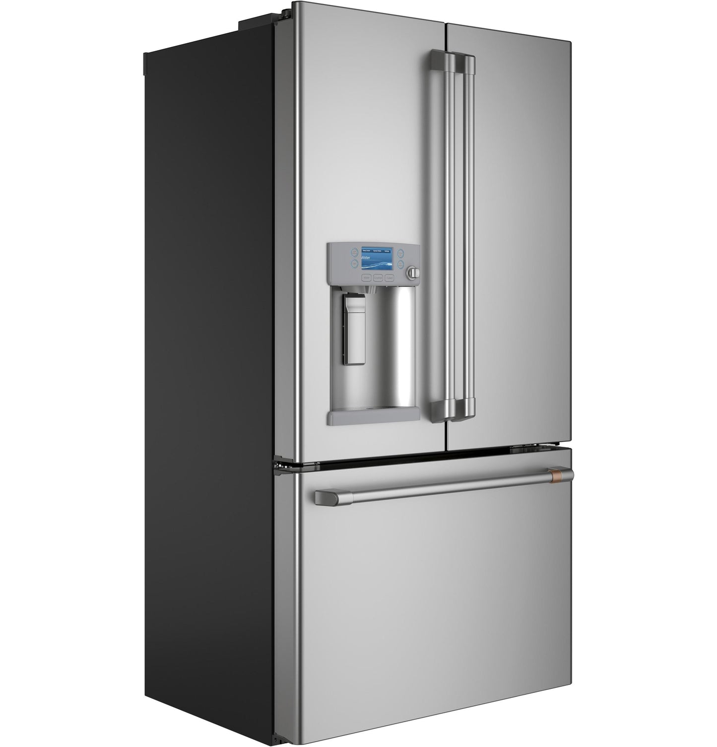 CAFE CYE22TP2MS1 Cafe Energy Star 22.2 Cu. Ft. Counter-depth French-door R...