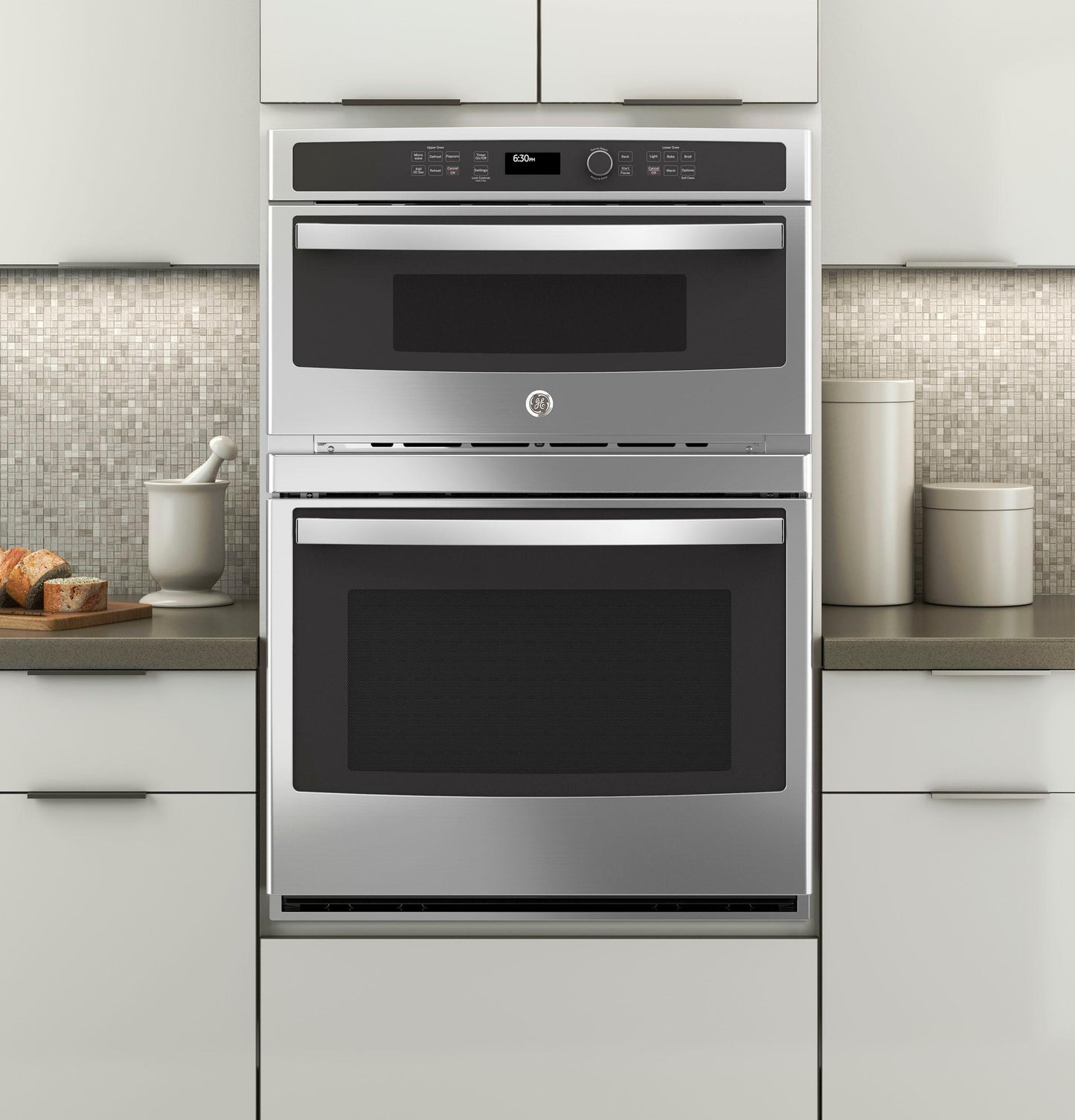 GE APPLIANCES JT3800SHSS Ge 30"" Built-in Combination Microwave/thermal Wall Oven