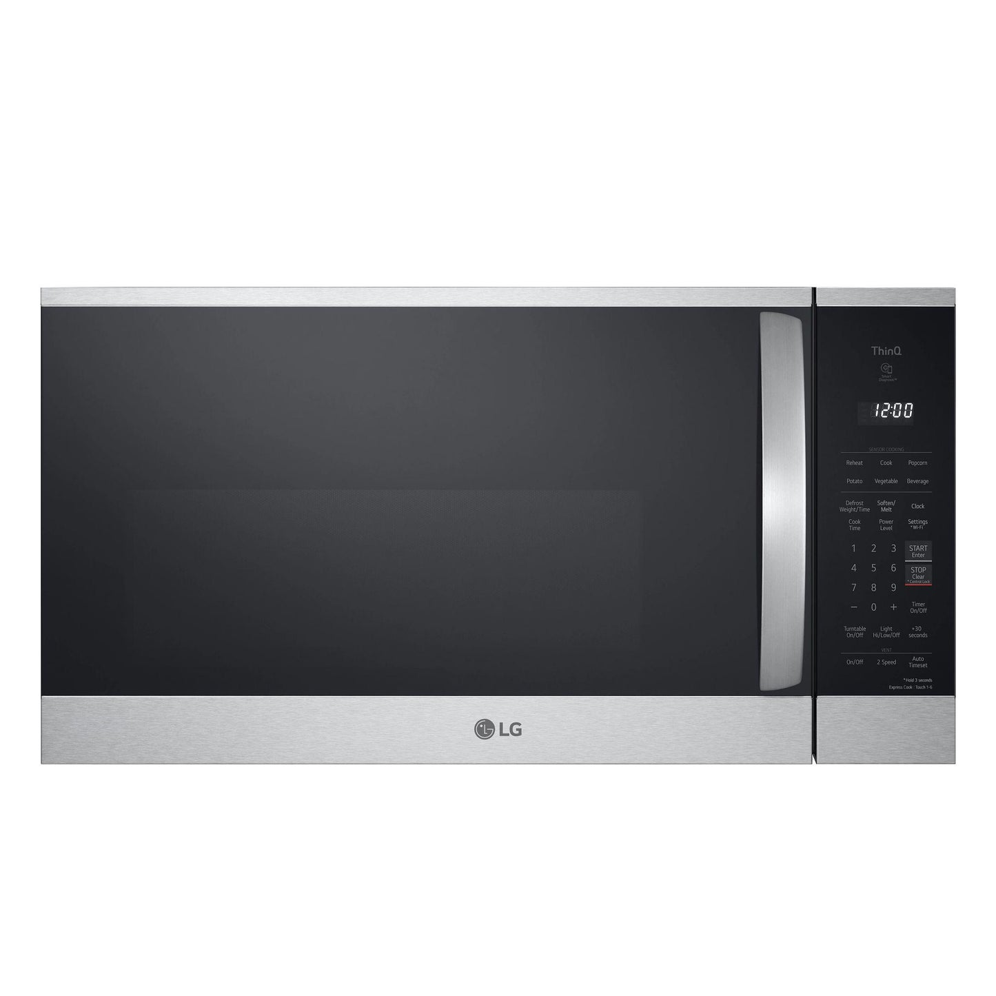 LG MVEM1825F LG 1.8 Cu. Ft. Over-the-range Microwave Oven With Easyclean