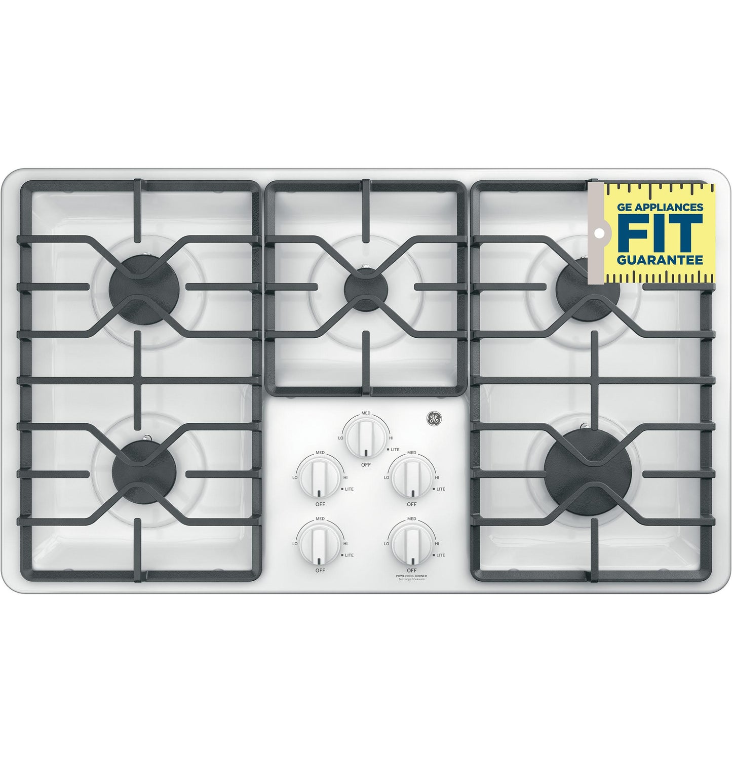 GE APPLIANCES JGP3036DLWW Ge 36"" Built-in Gas Cooktop