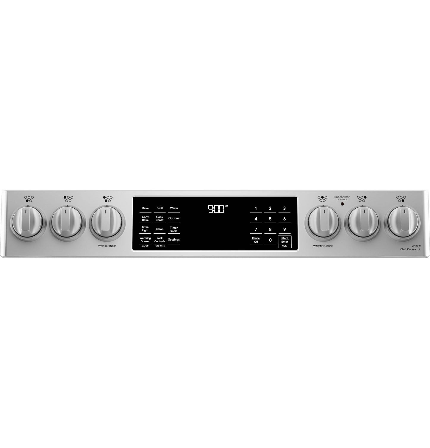 CAFE CHS90XP2MS1 Cafe 30"" Smart Slide-in, Front-control, Induction and CON...