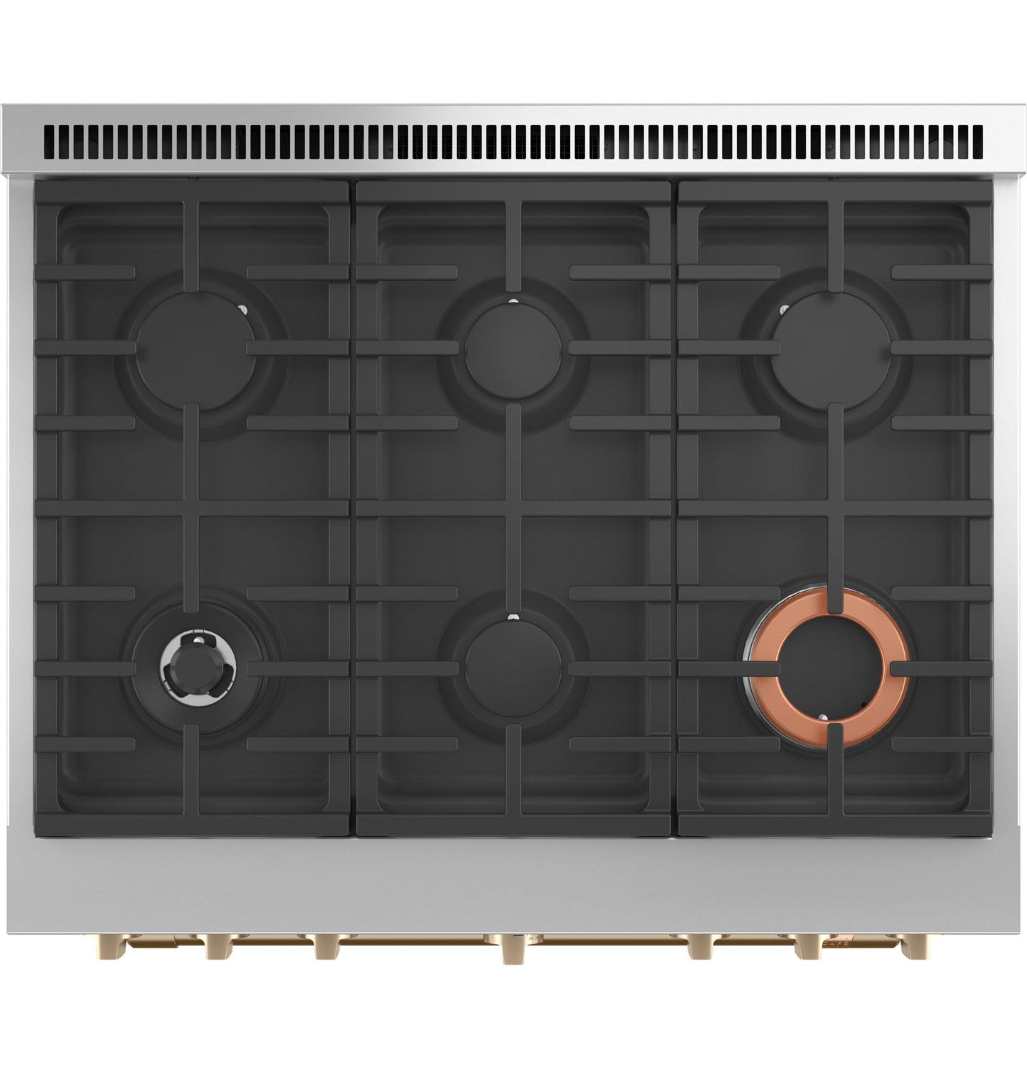 CAFE C2Y366P4TW2 Cafe 36"" Smart Dual-fuel Commercial-style Range With 6 BURNER...