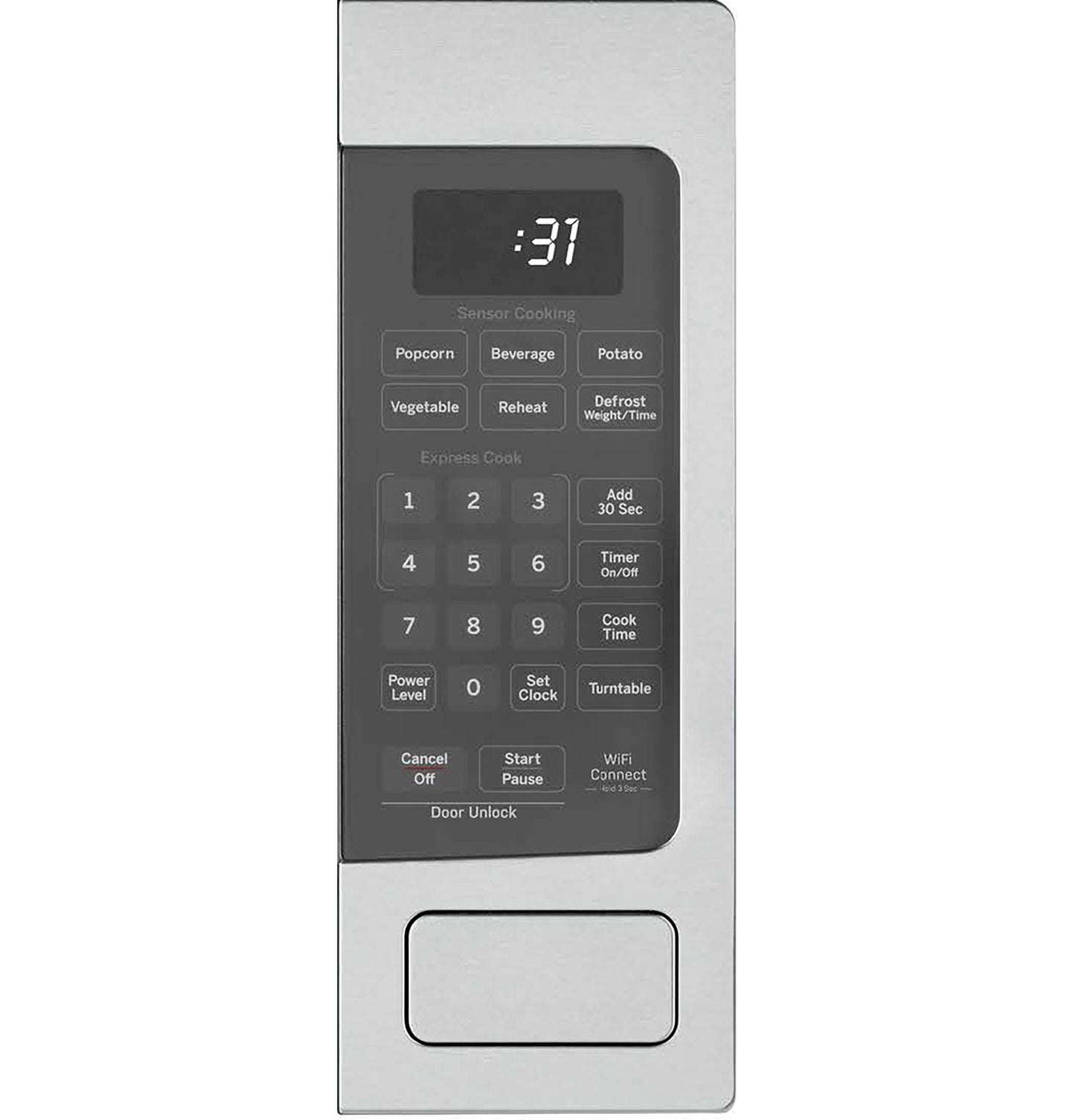 GE APPLIANCES PCHK11S1WSS GE Profile 1.1 Cu. Ft. Countertop Microwave Oven