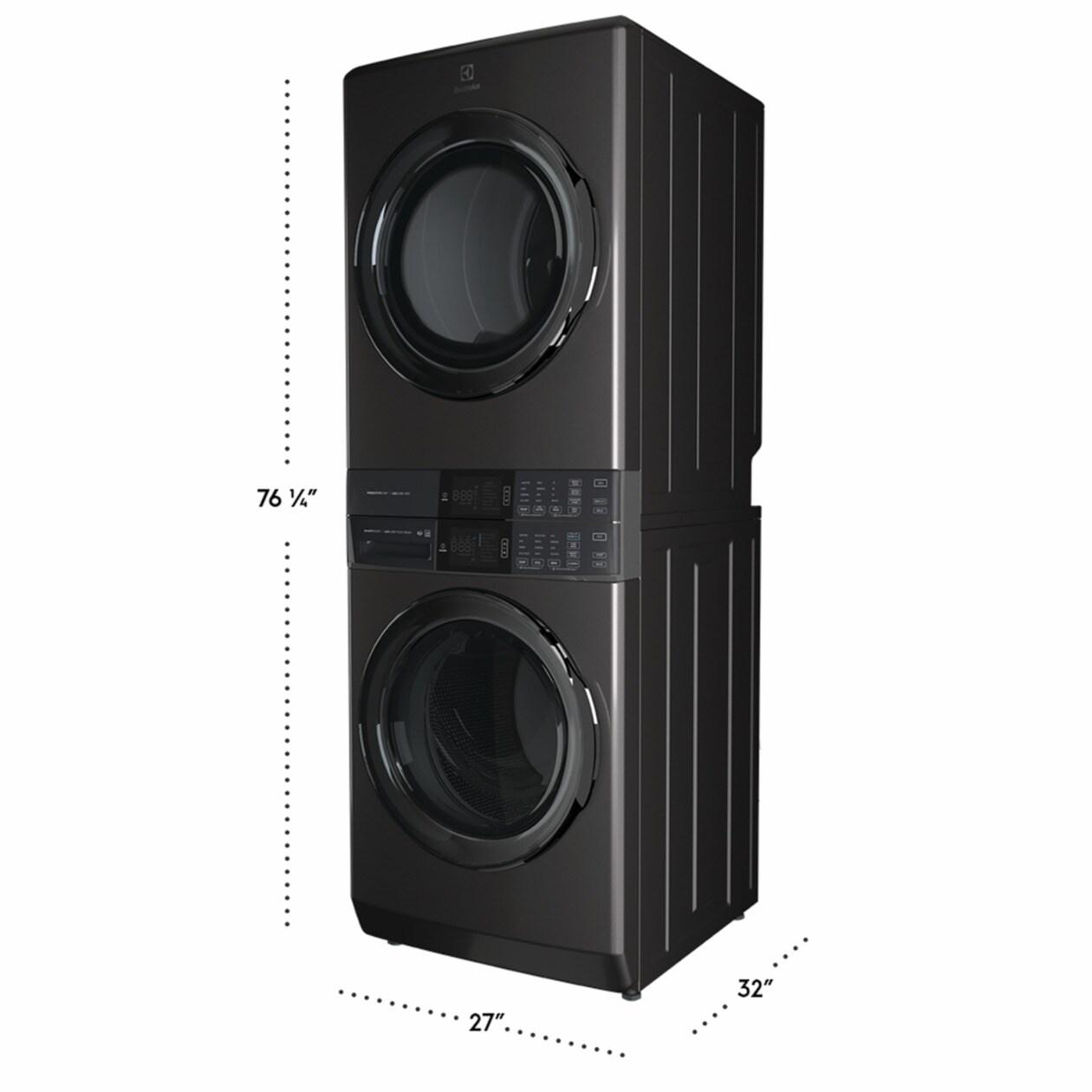 ELECTROLUX ELTE7600AT Electrolux Laundry Tower Single Unit Front Load 4.5 Cu. Ft. WAS...