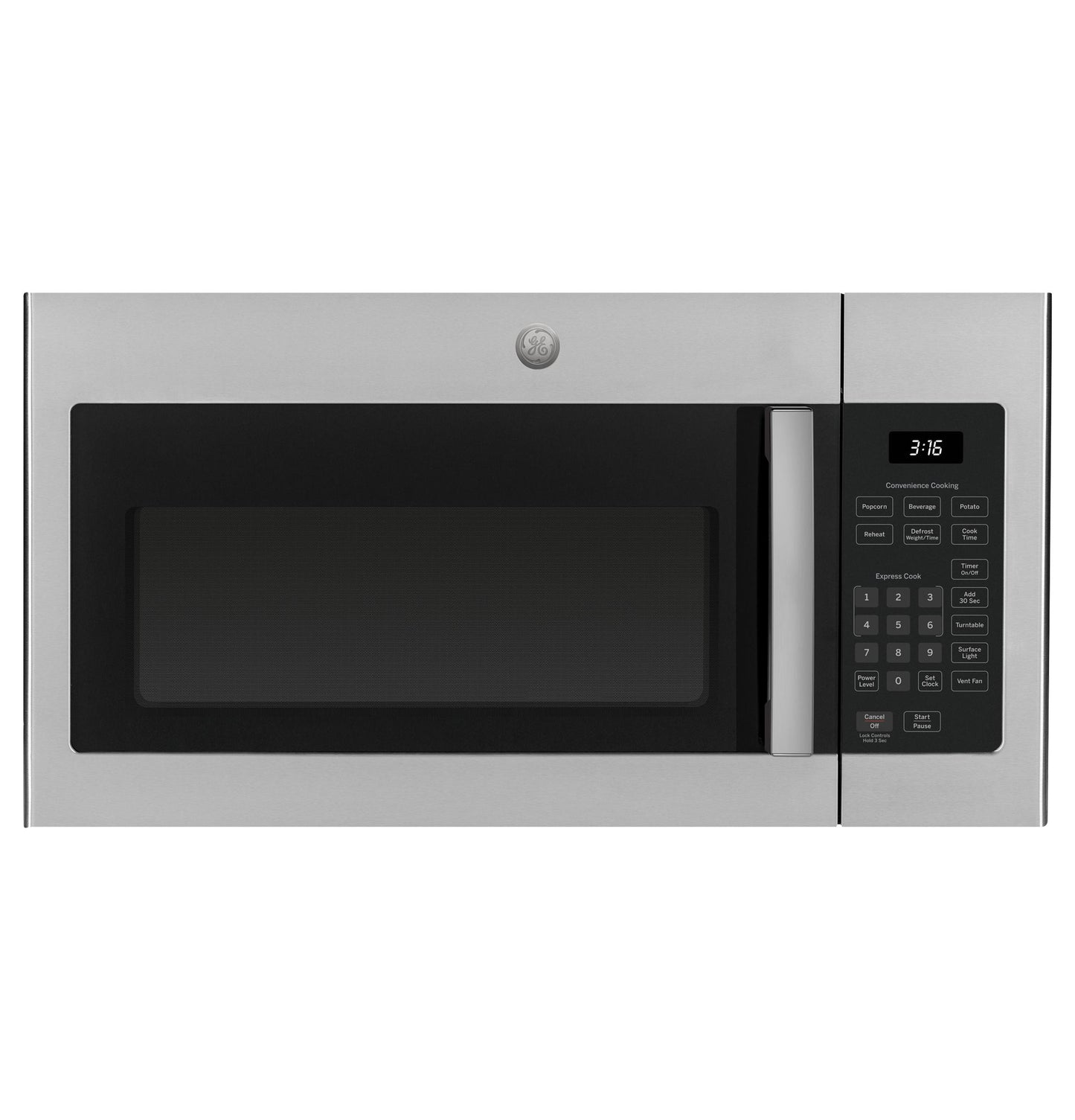GE APPLIANCES JVM3160RFSS Ge 1.6 Cu. Ft. Over-the-range Microwave Oven