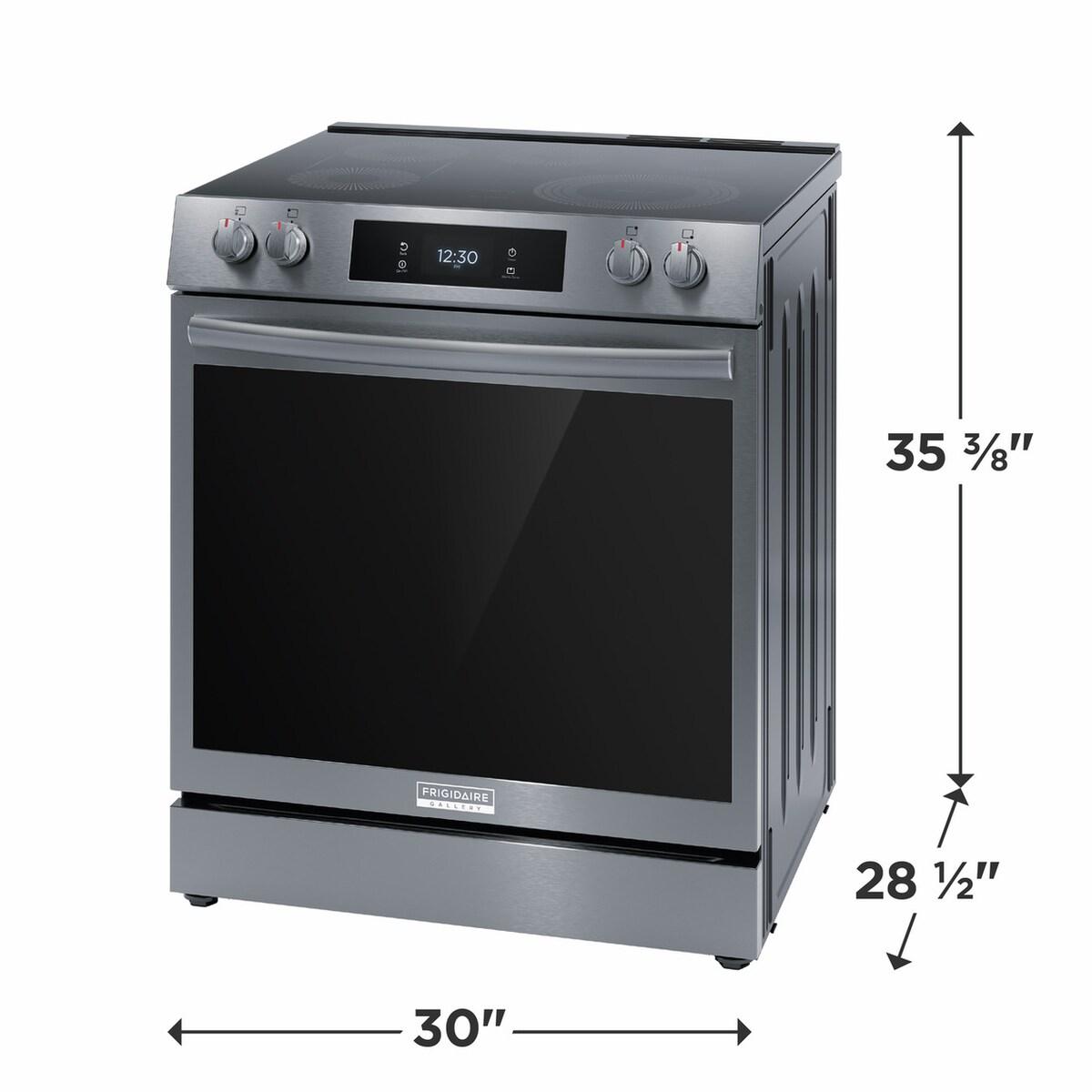 FRIGIDAIRE GCFE3060BD Frigidaire Gallery 30"" Front Control Electric Range With Total CONV...