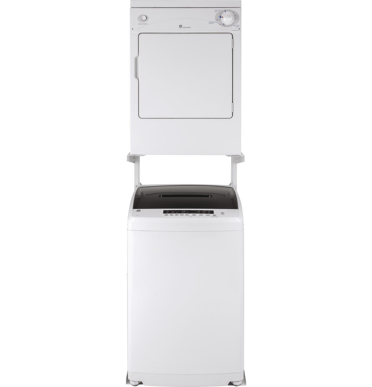 GE APPLIANCES GNW128SSMWW GE Space-saving 2.8 Doe Cu. Ft. Capacity Stationary Washer With STA...