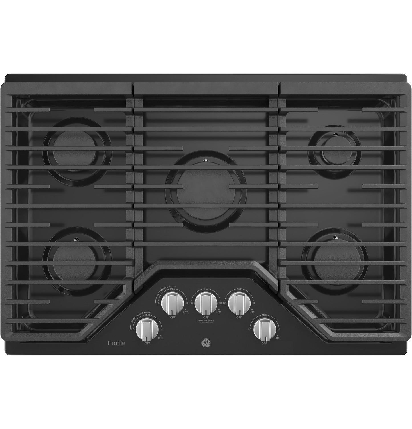 GE APPLIANCES PGP7030DLBB GE Profile Series 30"" Built-in Gas Cooktop
