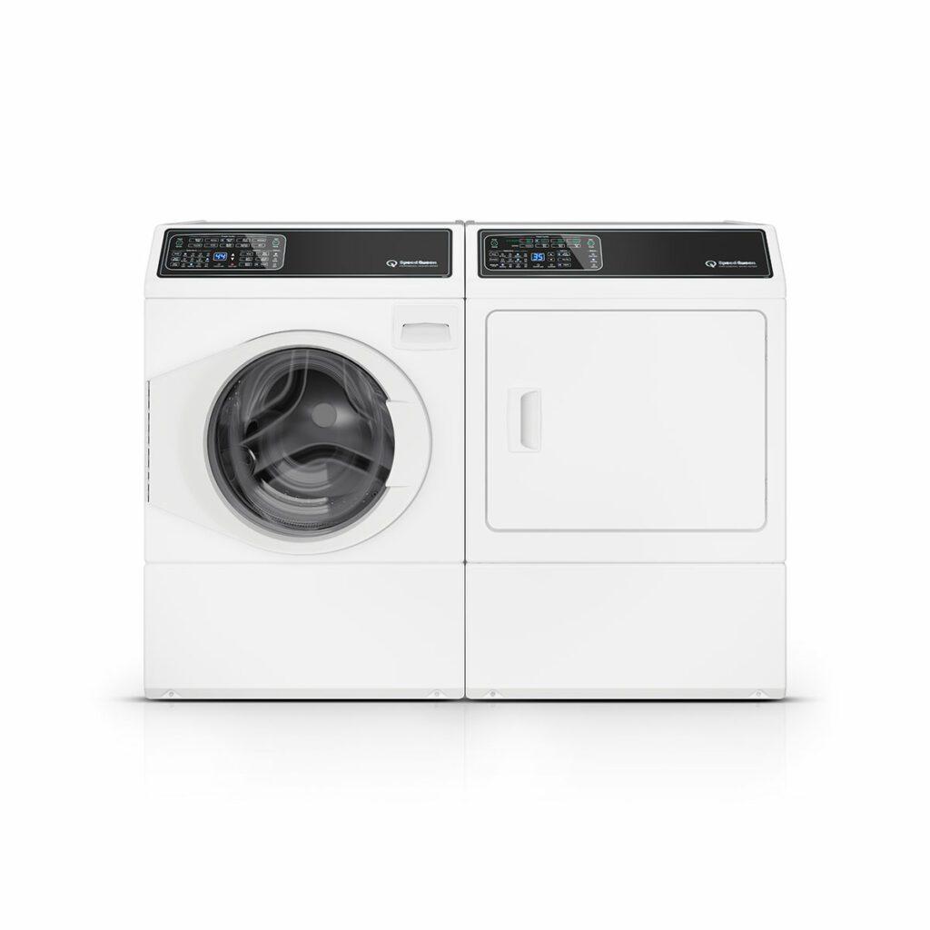SPEED QUEEN DF7004WG Df7 White Gas Dryer With Front Control | Pet Plus | Sanitize | 5-YE...