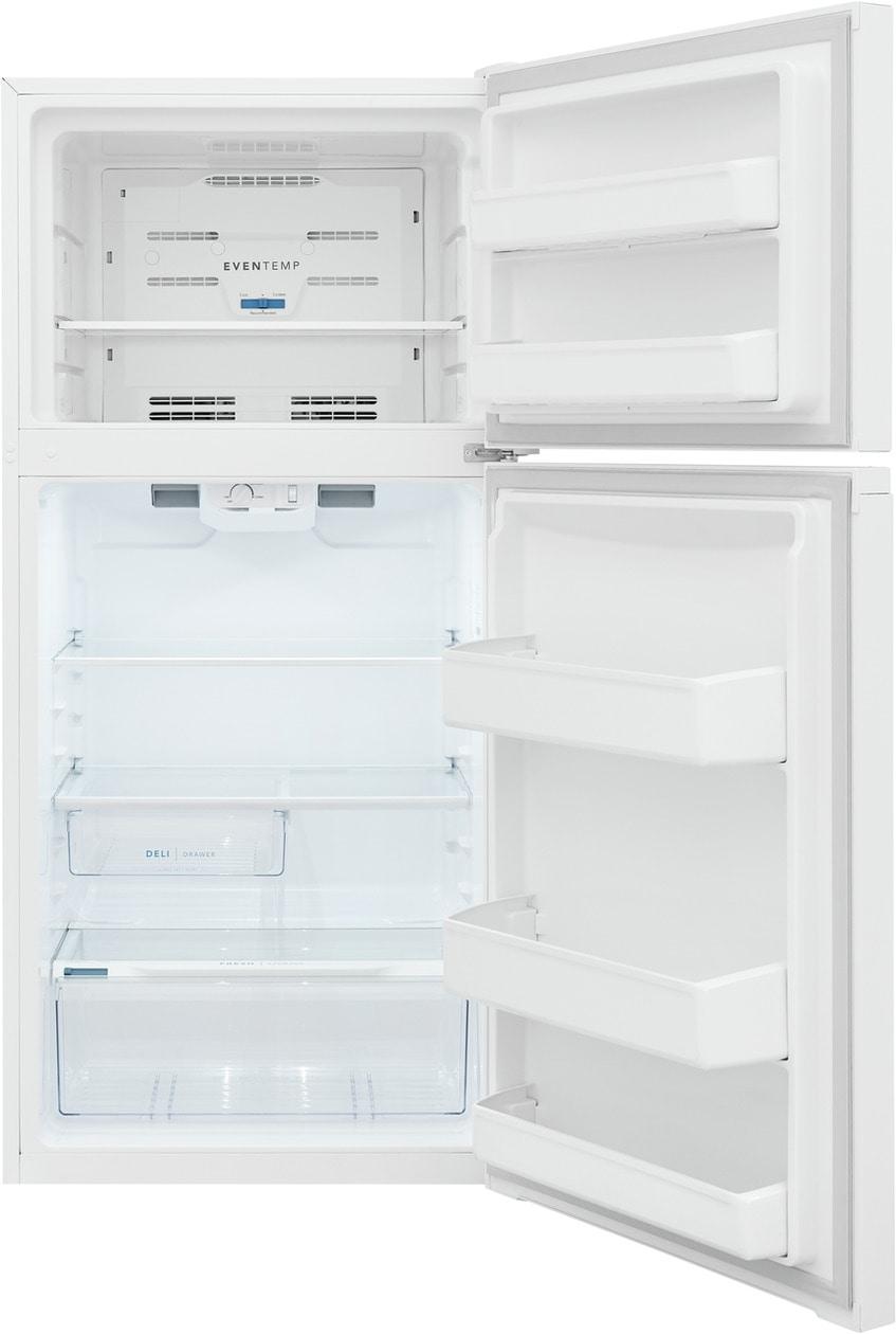 FRIGIDAIRE FFTR1425VW 13.9 Cu. Ft. Top Freezer Refrigerator