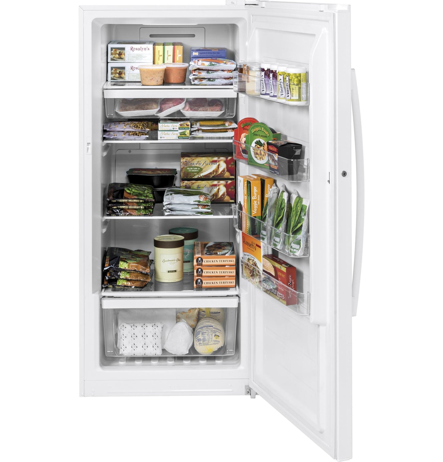 GE APPLIANCES FUF14DLRWW Ge 14.1 Cu. Ft. Frost-free Upright Freezer
