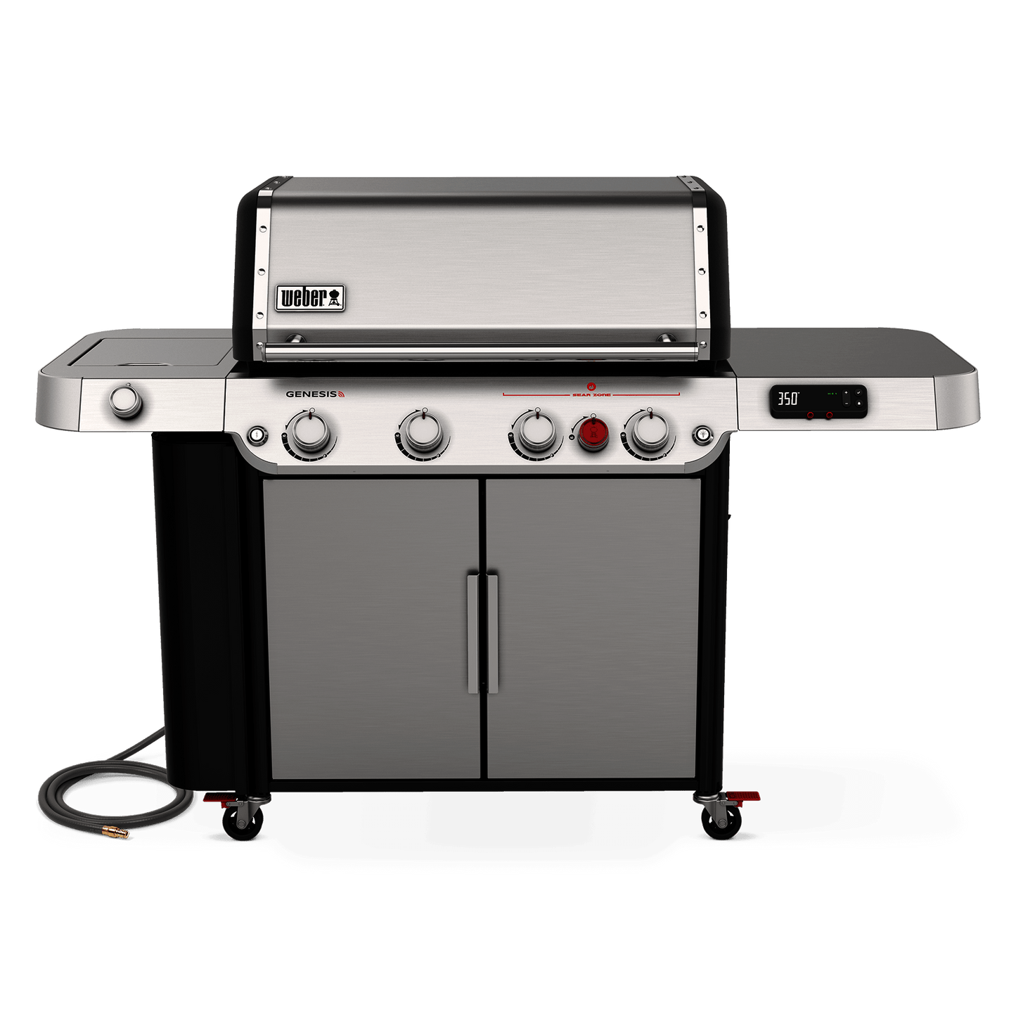 WEBER 38800001 Weber Genesis Spx-435 Smart Gas Grill - Stainless Steel Natural Gas