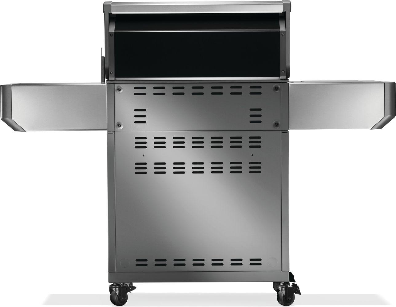 NAPOLEON BBQ P500VRSIBPSS Prestige 500 Rsib With Infrared Side and Rear Burner , Propane, STA...