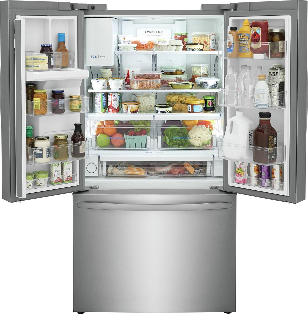 FRIGIDAIRE FRFC2323AS Frigidaire 22.6 Cu. Ft. Counter-depth French Door Refrigerator