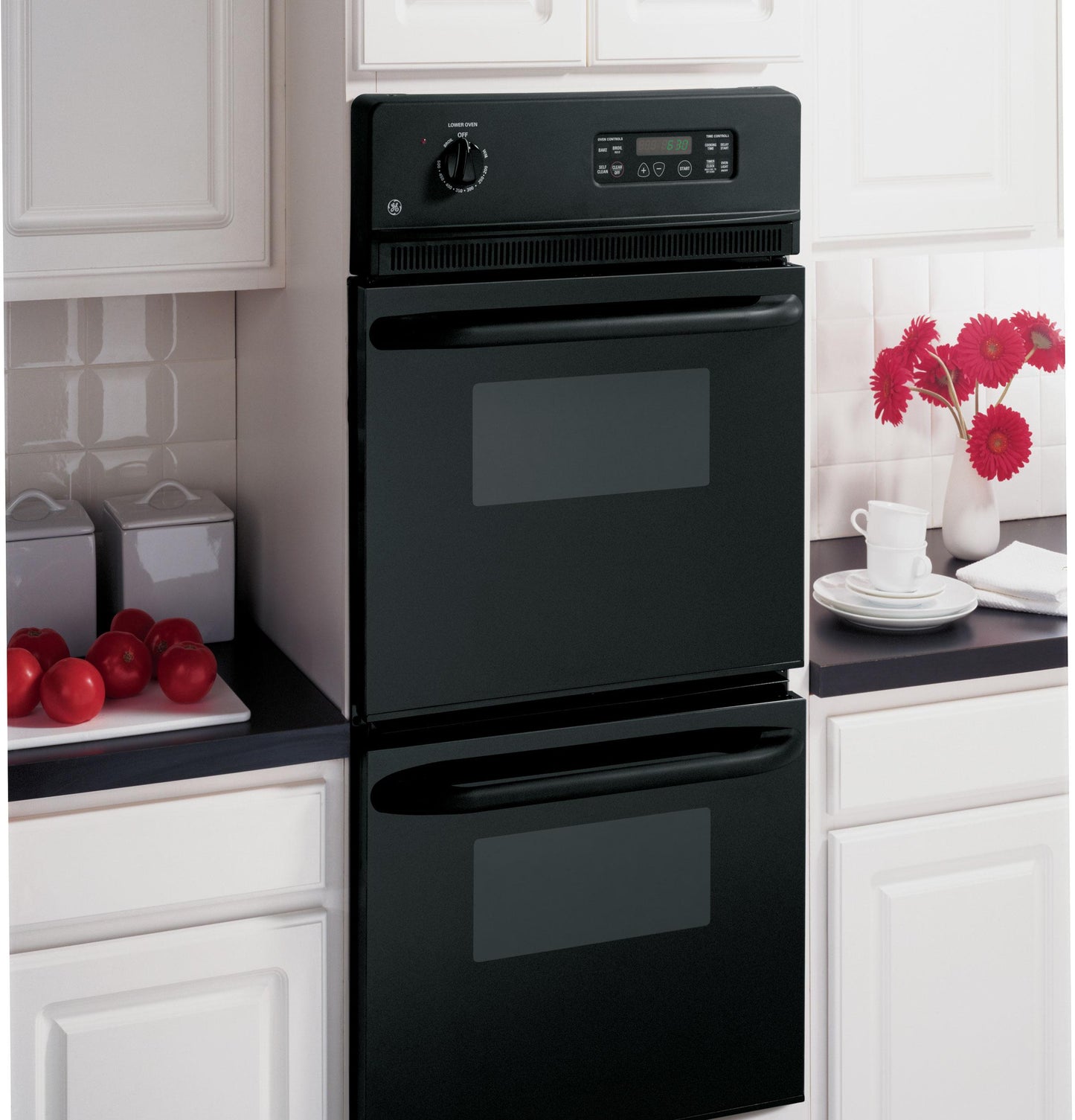 GE APPLIANCES JRP28BJBB GE Appliances 24"" Double Wall Oven