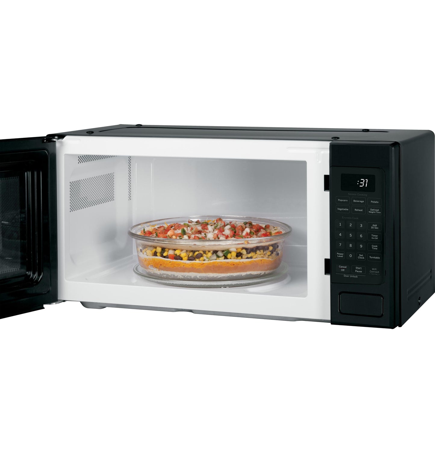 GE APPLIANCES PCHK11S1WBB GE Profile 1.1 Cu. Ft. Countertop Microwave Oven